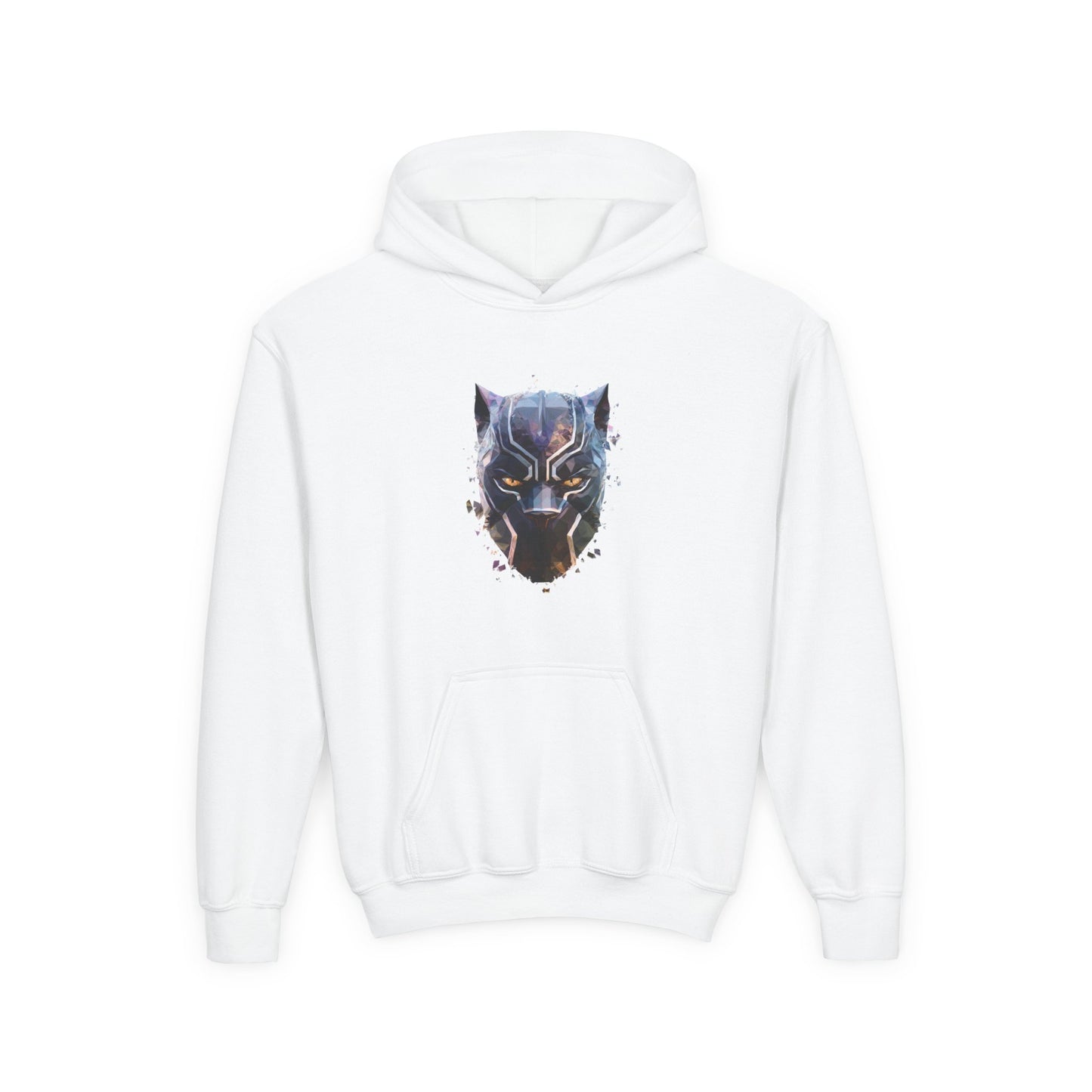 Black Panther Youth Hoodie, Kids Superhero Sweatshirt, Marvel Comic Gift, Stylish, Cozy Kids Clothing, Birthday Present