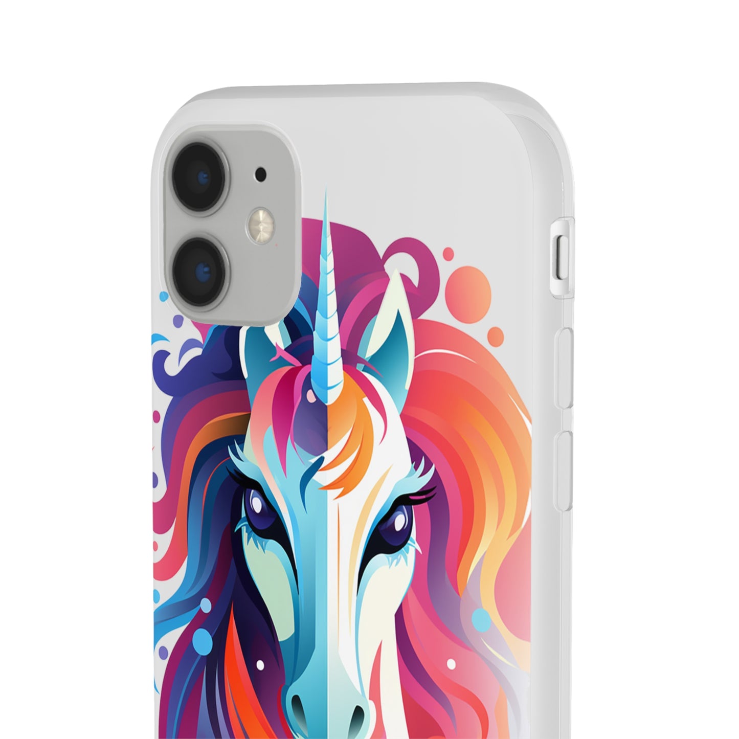 Ink Unicorn Flexi Transparent Phone Case