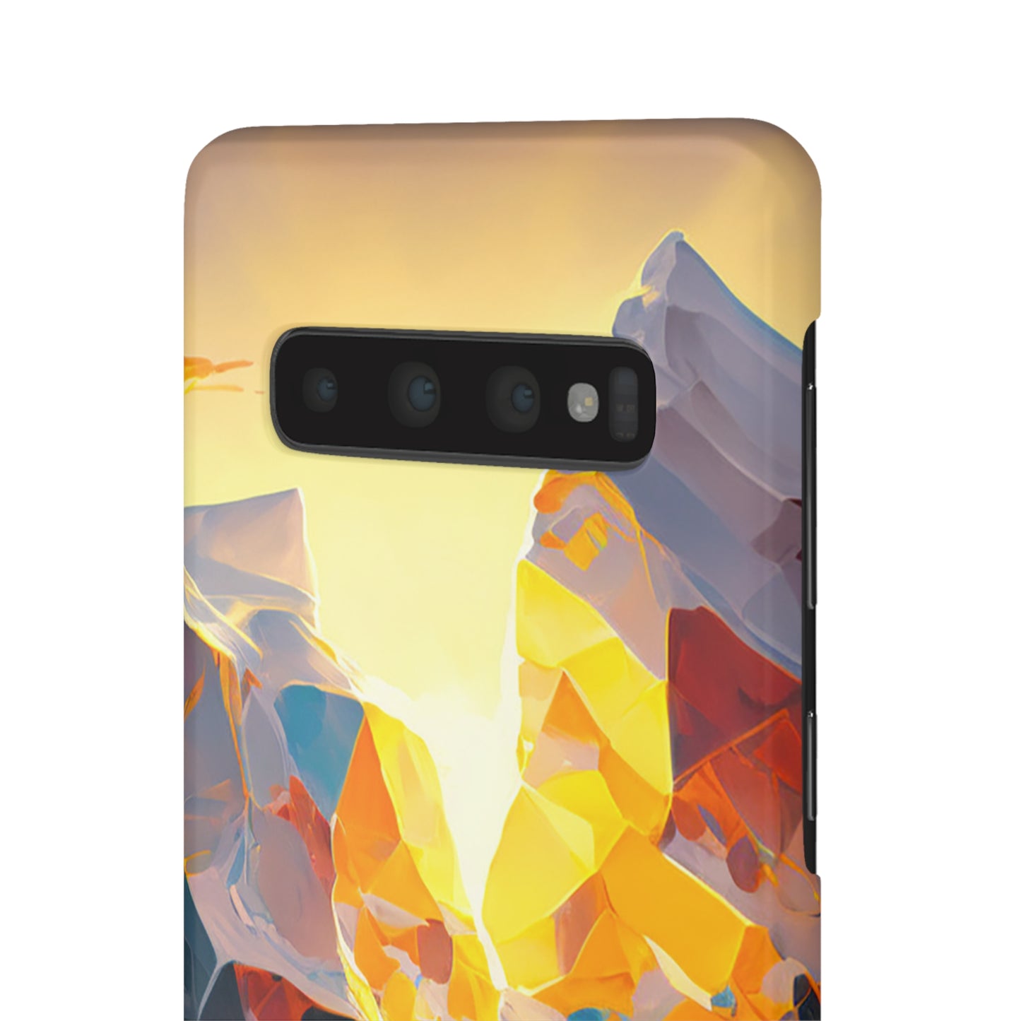 Arctic Landscape and Iceberg at Sunset Phone Case - Capture the Serenity of Nature on Your Device