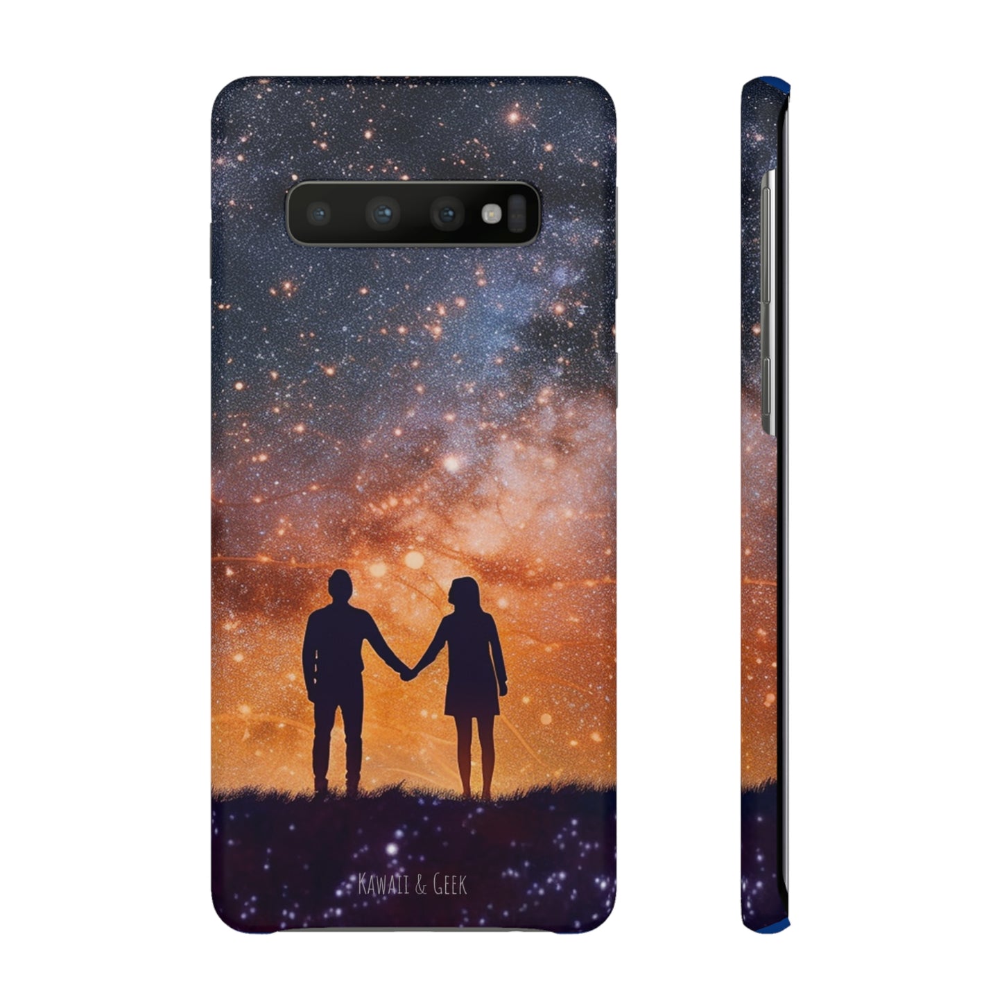 Starry Night Lovers Phone Case - Embrace the Beauty of the Night Sky