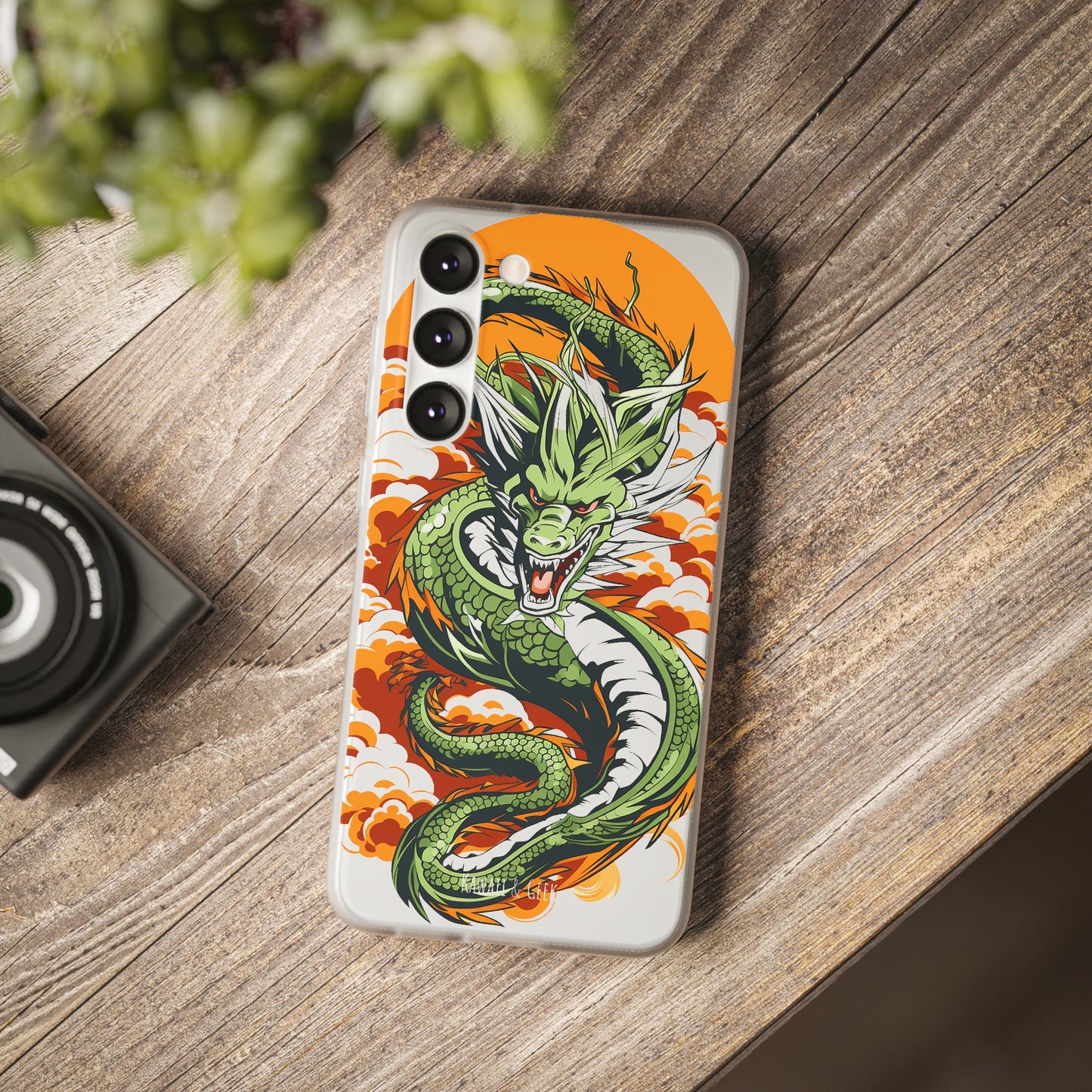 Dragon Ball Z-Inspired Japanese Dragon Flexi Phone Case