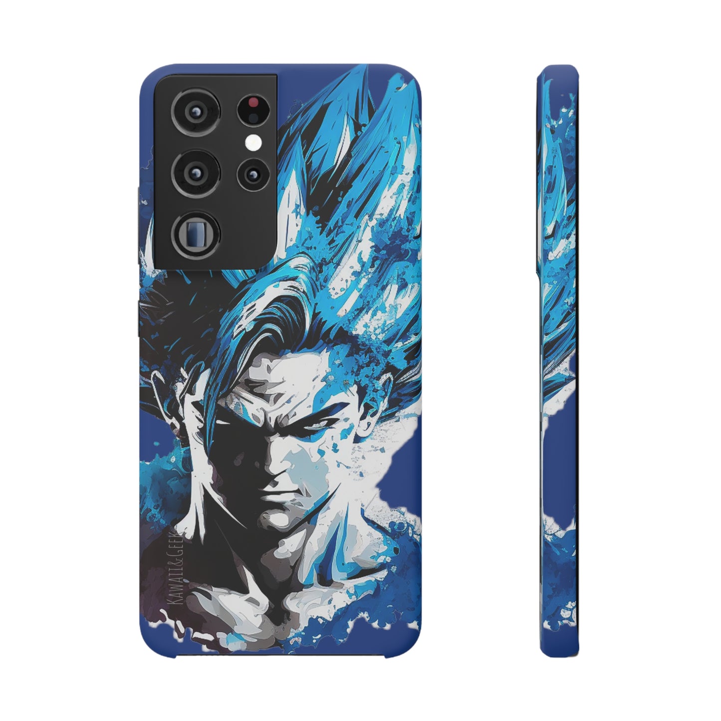 San Goku blue Phone Case - Add Some Powerful and Vibrant Style to Your Phone