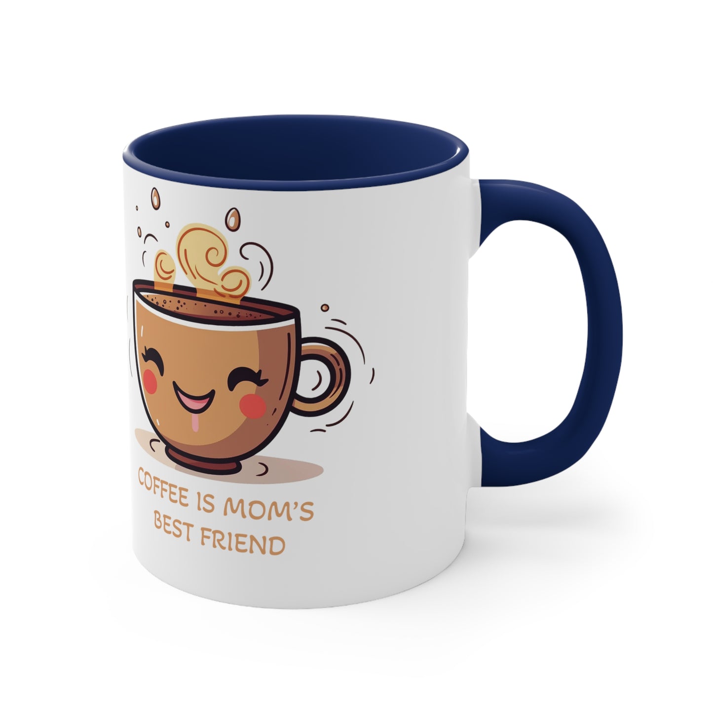 Cute Coffee Mug - A Cup of Joy for Mom with 'Coffee is Mum's Best Friend' - Mother's Day Special