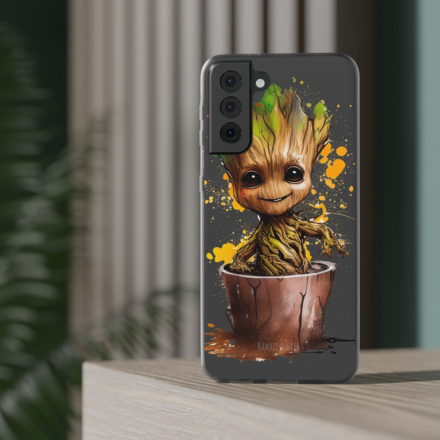 Baby Groot Flexi Phone Case - Add Adorable Charm to Your Device