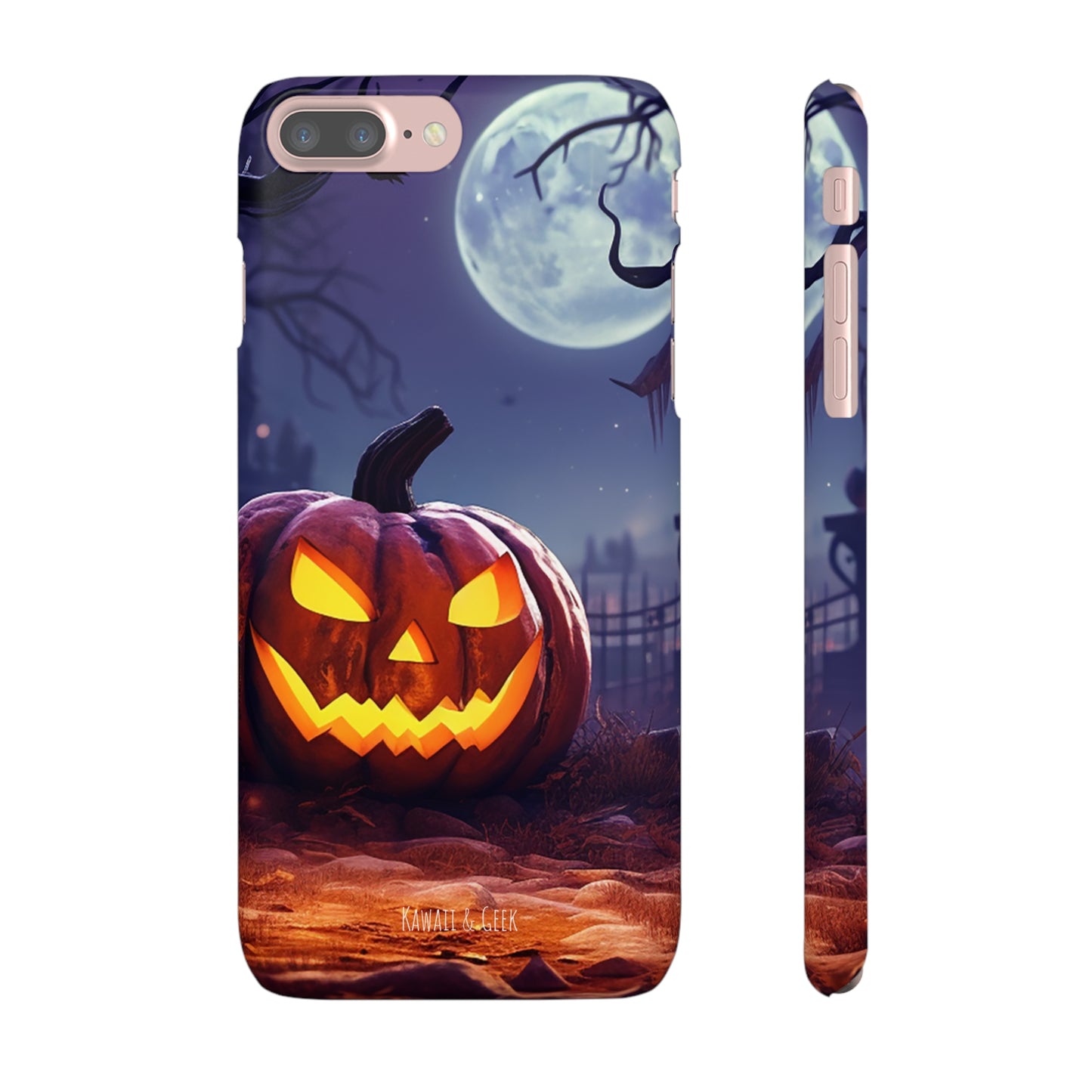 Halloween Pumpkin Design Premium Phone Case