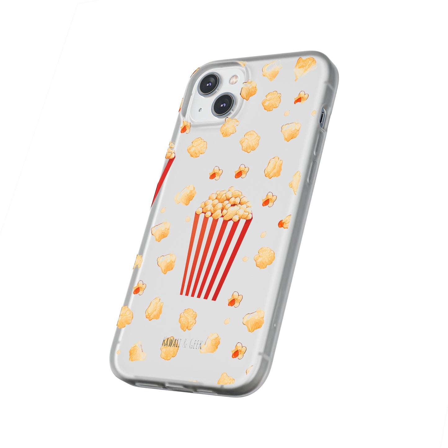 Popcorn Transparent Flexi Phone Case