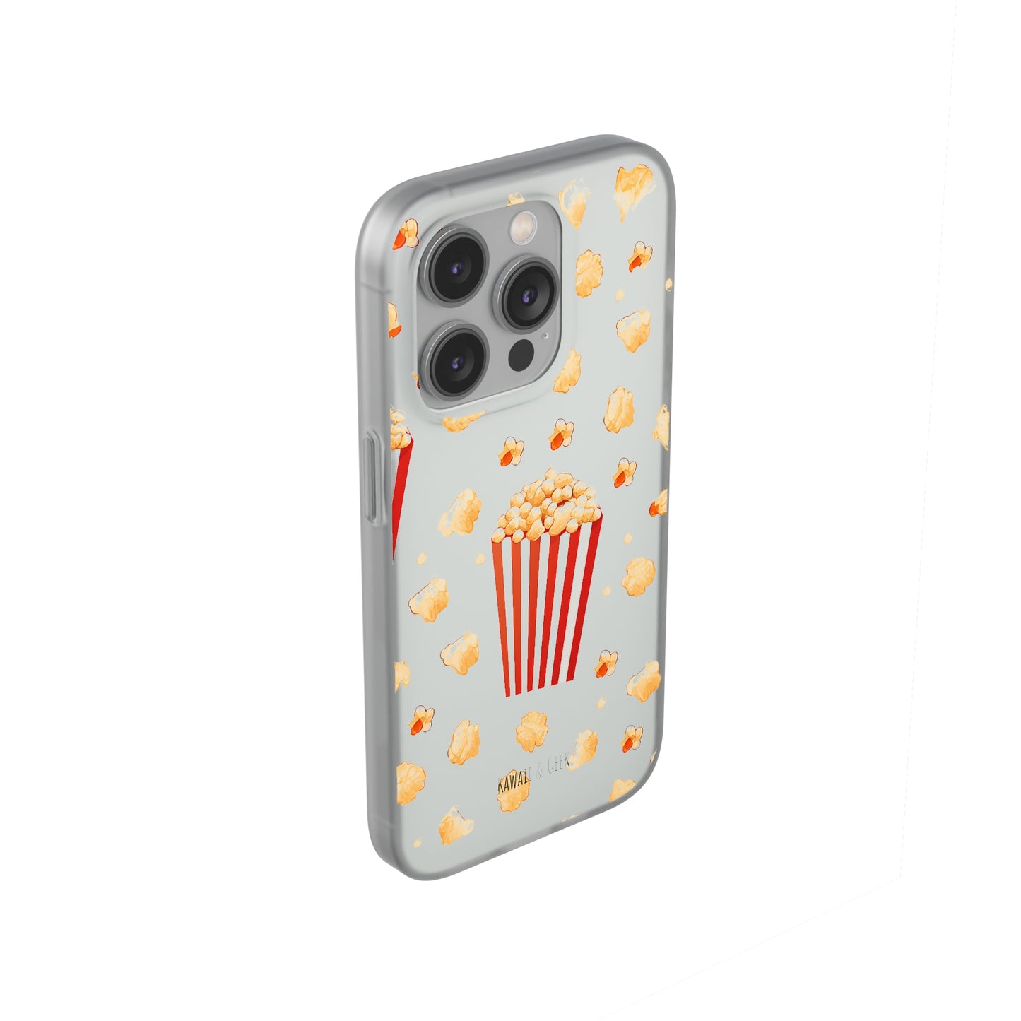 Popcorn Transparent Flexi Phone Case