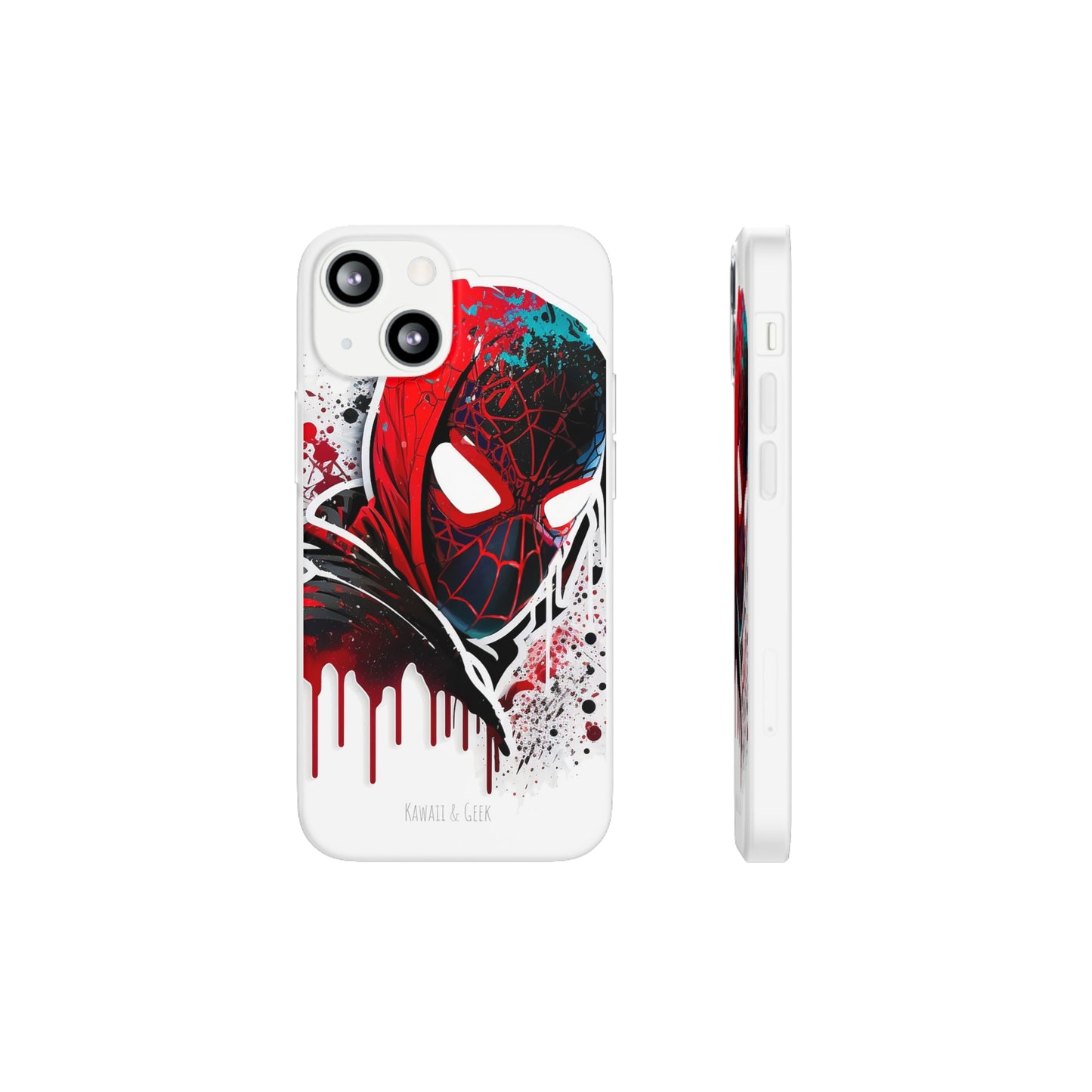 Miles Morales Flexi phone Case - Protect Your Phone in Style with a Unique and Artistic Design - Spider Man