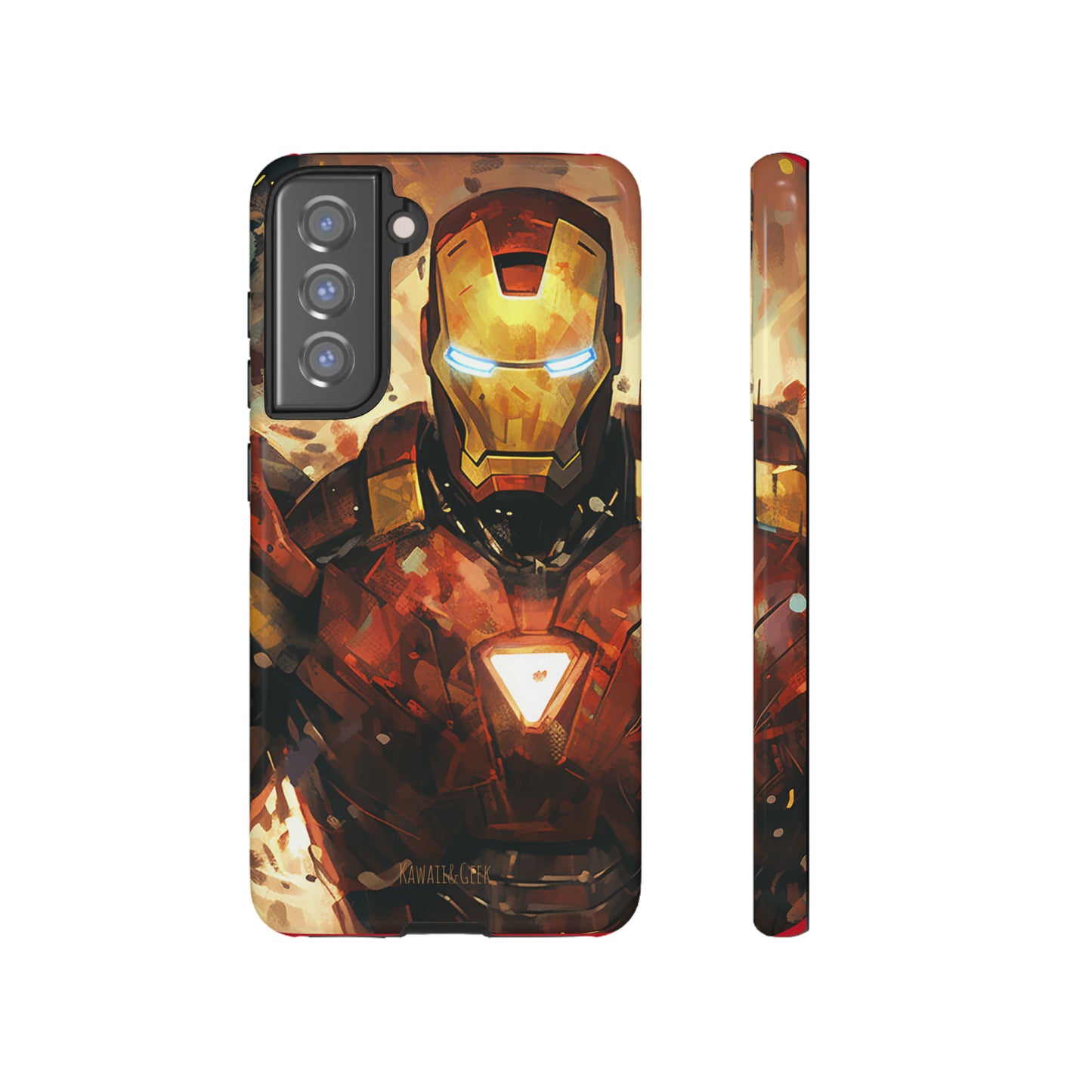 Iron Man Painting Tough Phone Case - Add Some Bold and Unique Style to Your Tech