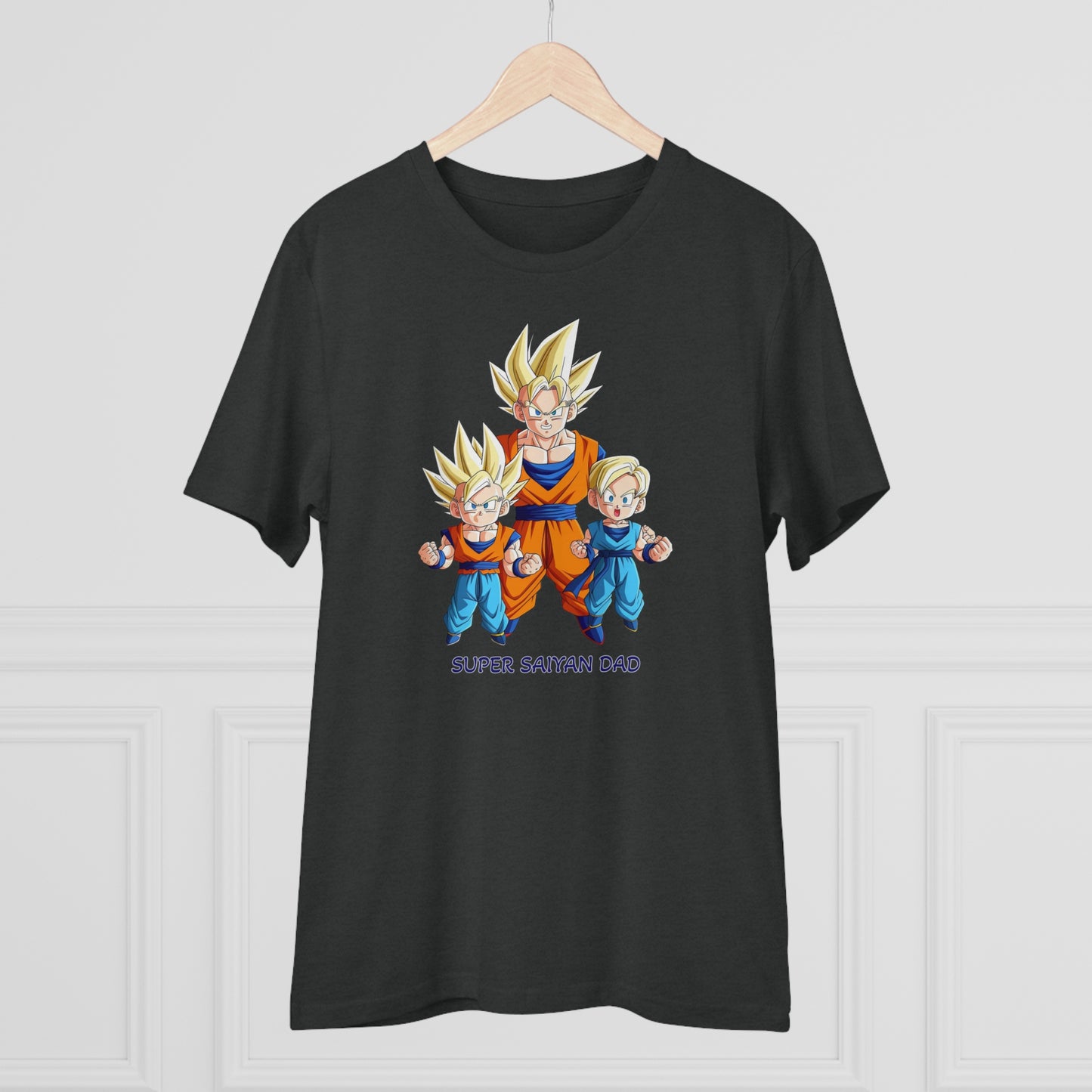 San Goku - Unisex Eco-Friendly T-Shirt - Celebrate Father's Day "Super Saiyan Dad"