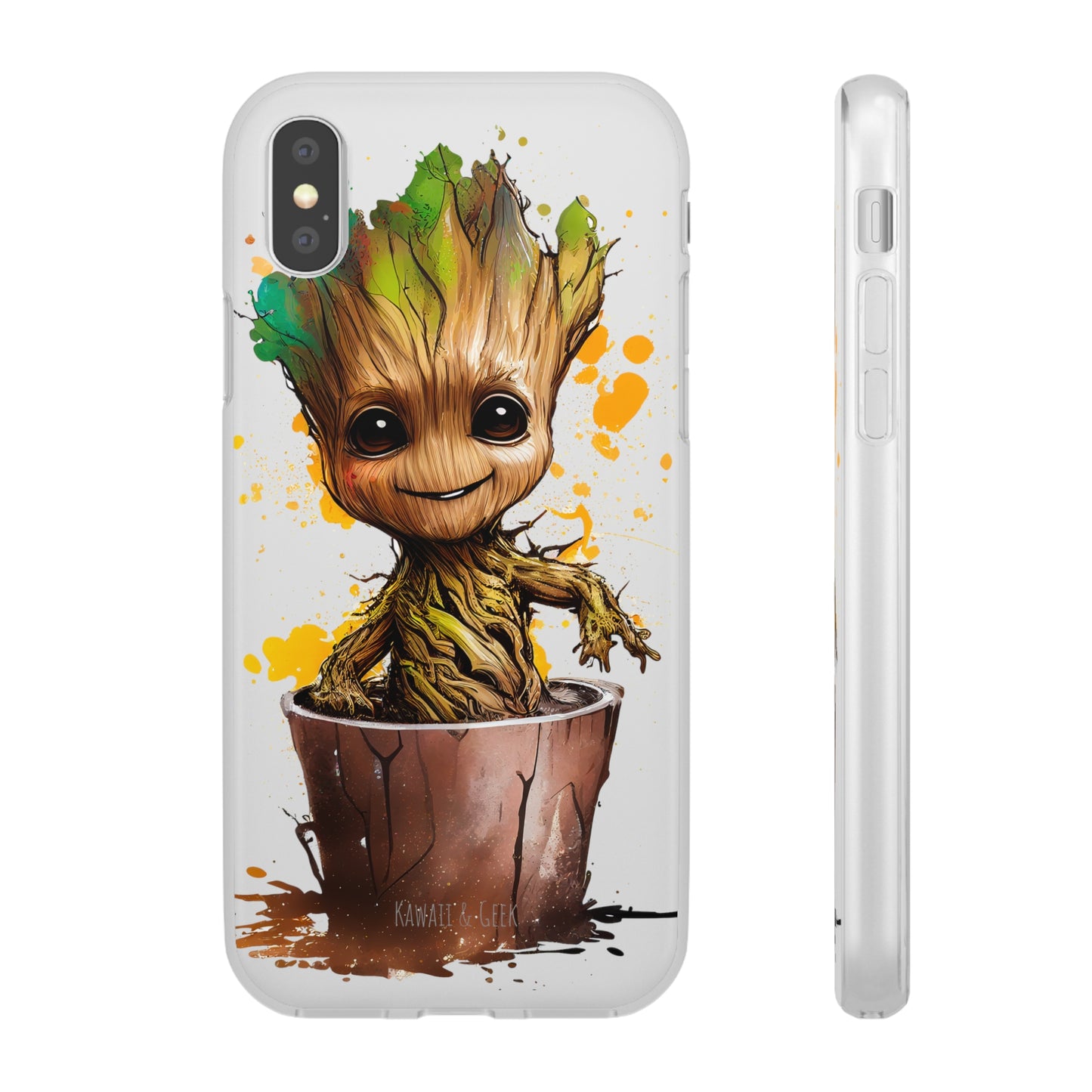 Baby Groot Flexi Phone Case - Add Adorable Charm to Your Device