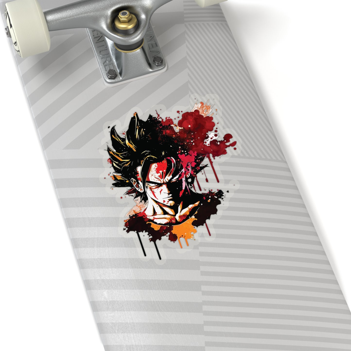 San Goku Sticker - Add Some Colorful and Powerful Style to Your Tech - Dragon Ball