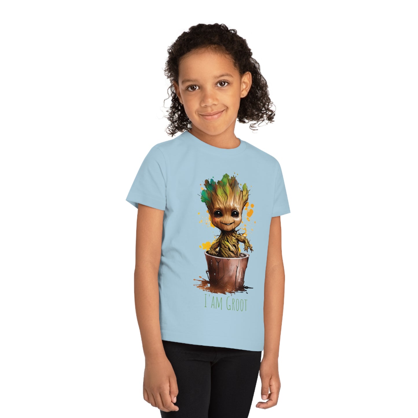 Baby Groot Kids Eco-Friendly T-Shirt - Embrace Nature's Cuteness in Style