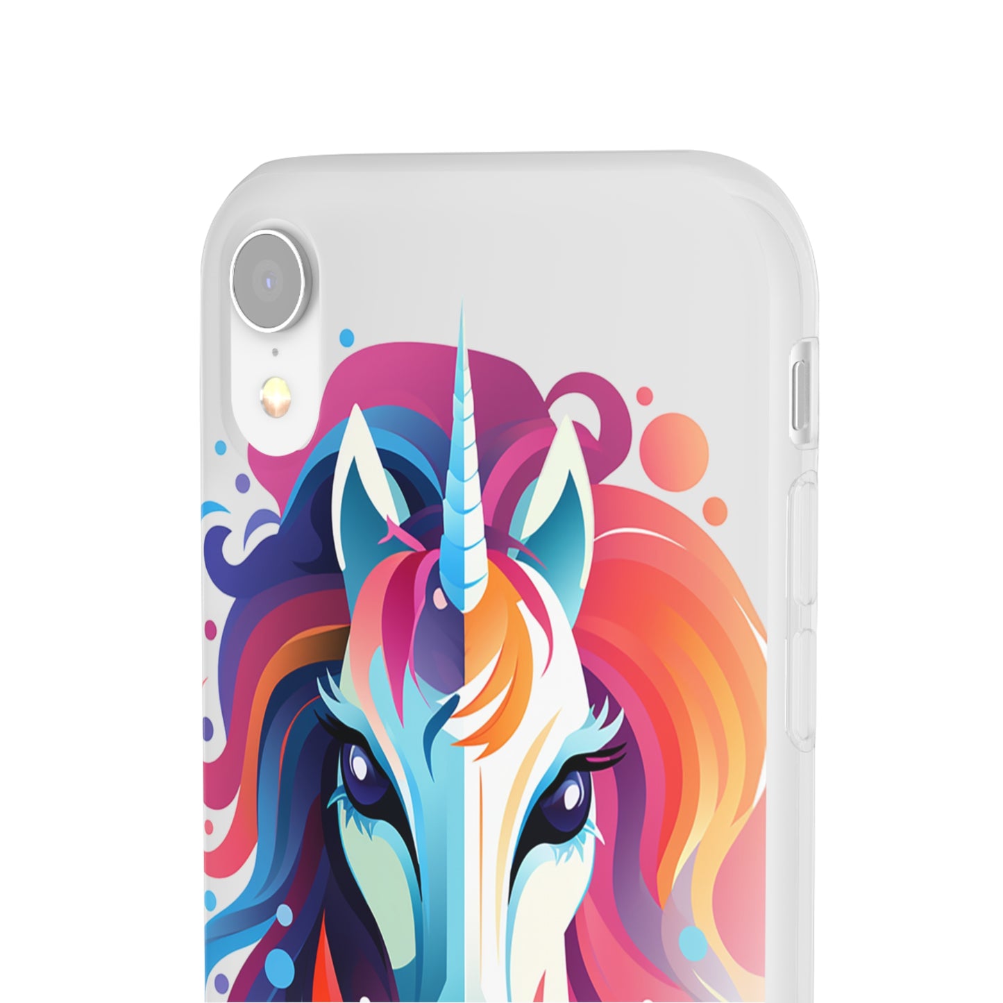 Ink Unicorn Flexi Transparent Phone Case