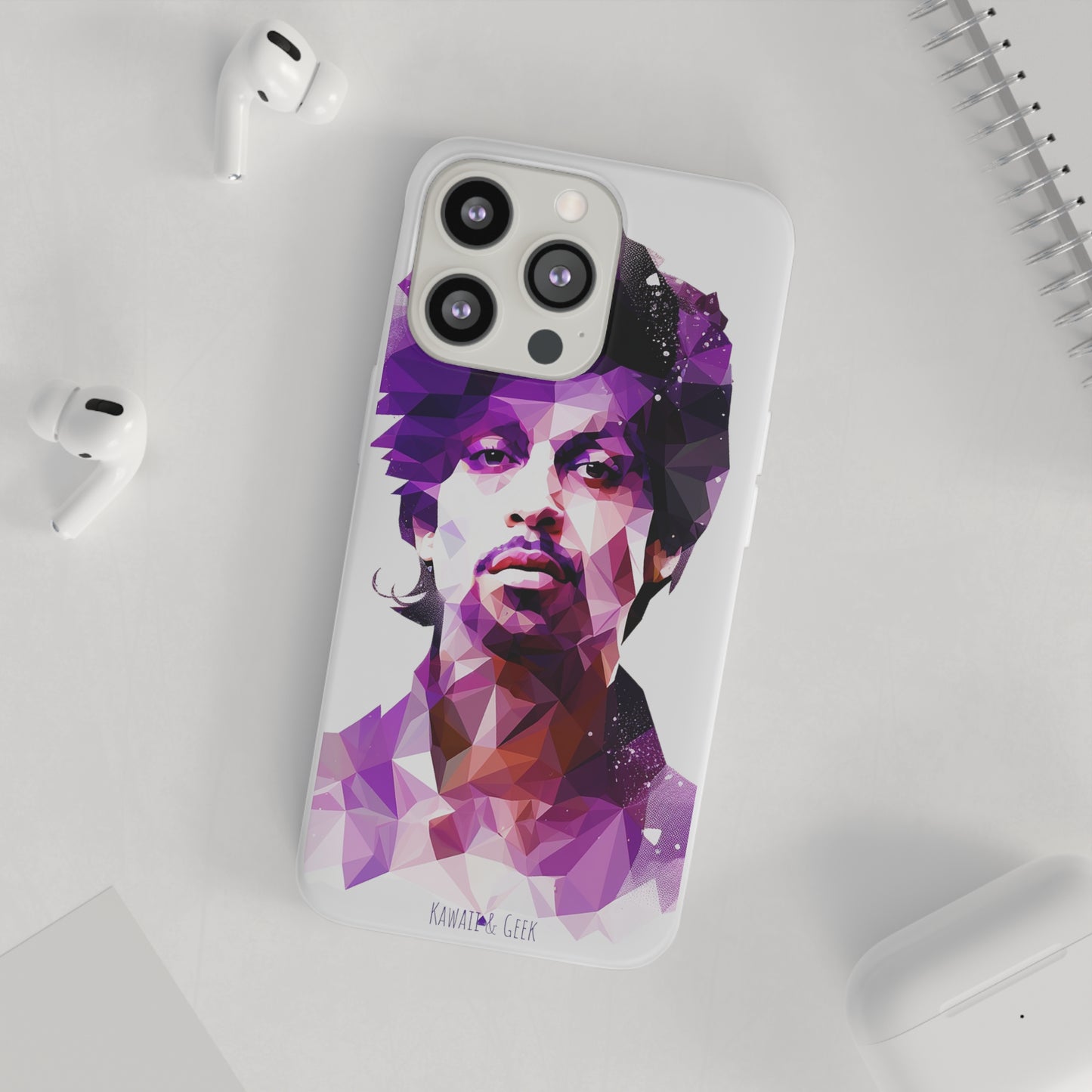 Prince aka Love Symbol Flexi Phone Case - Embrace Musical Elegance