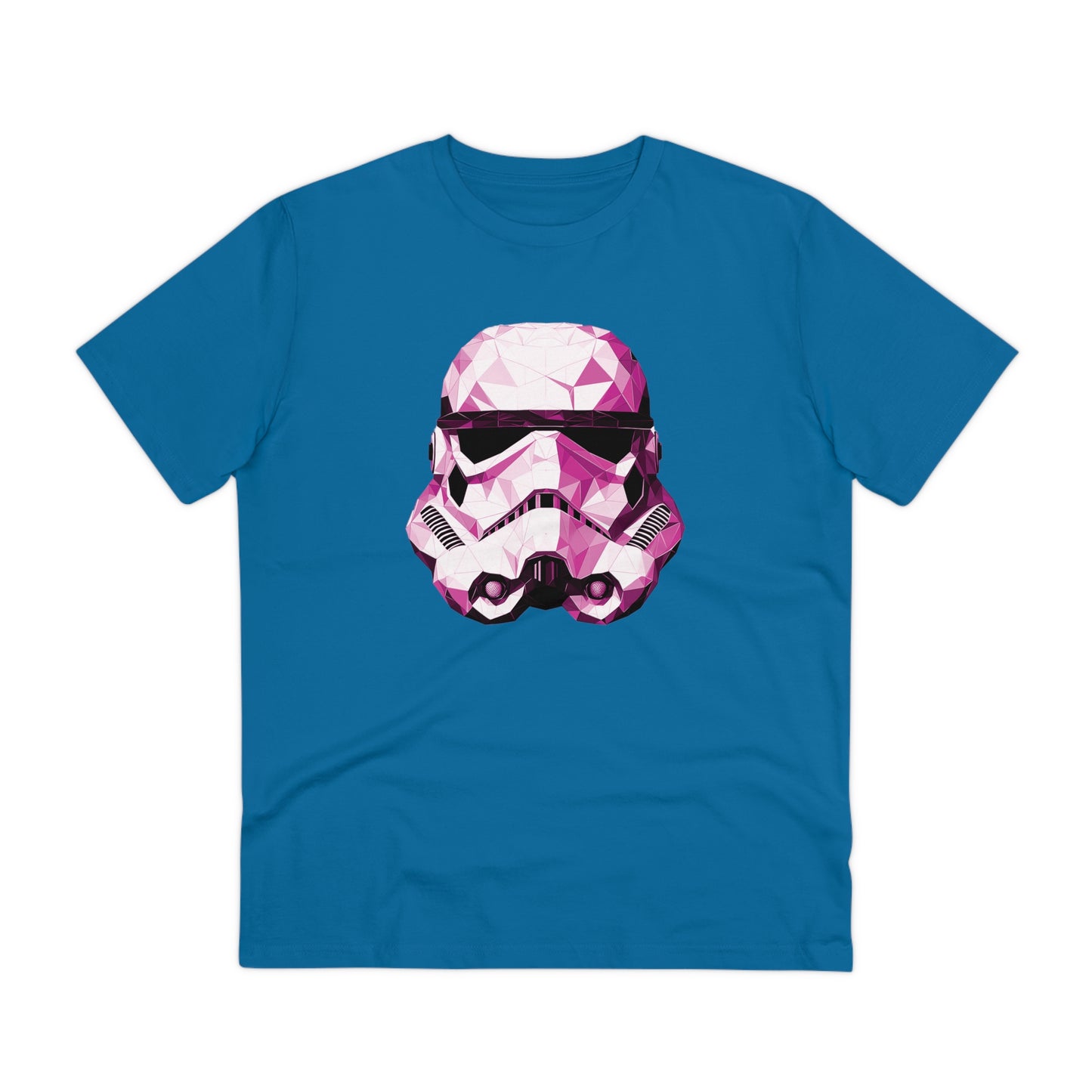 Stormtrooper Polygonal T-Shirt Pink Edition - Embrace Galactic Precision