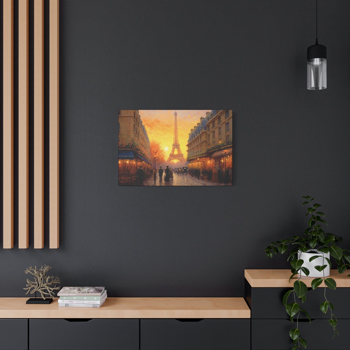 Parisian Sunset Canva - Capture the Timeless Beauty of the City of Light