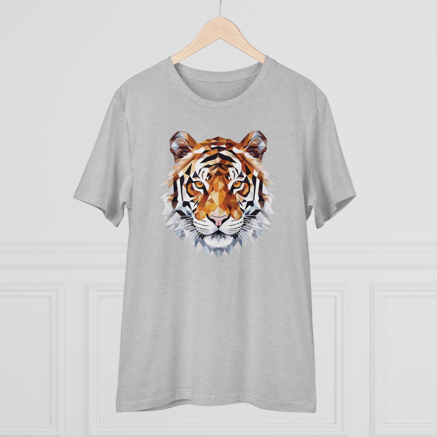 Tiger Polygonal T-Shirt - Embrace Fierce Elegance