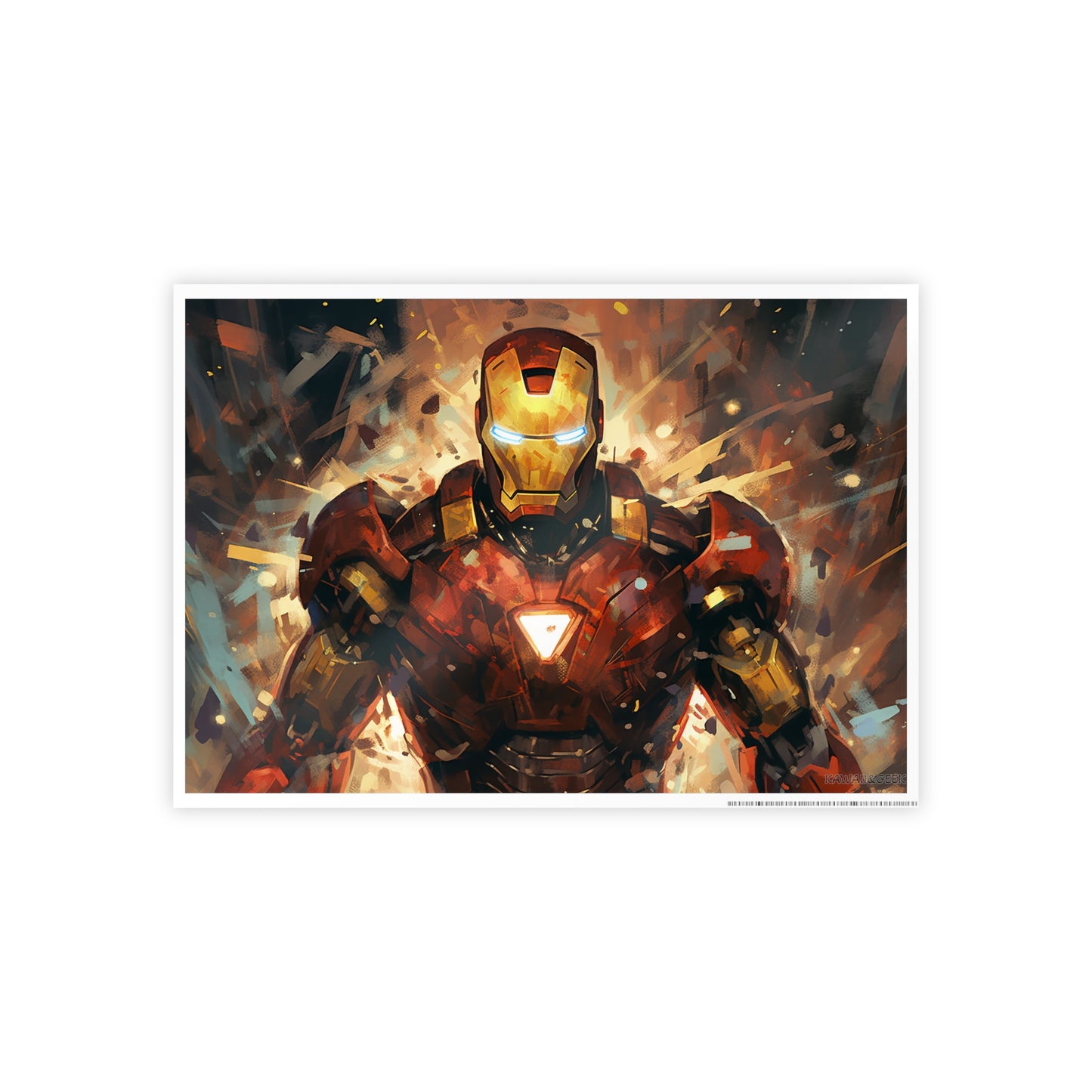 Iron Man Poster - Unleash the Heroic Vibe with Stunning Artistry - Avengers