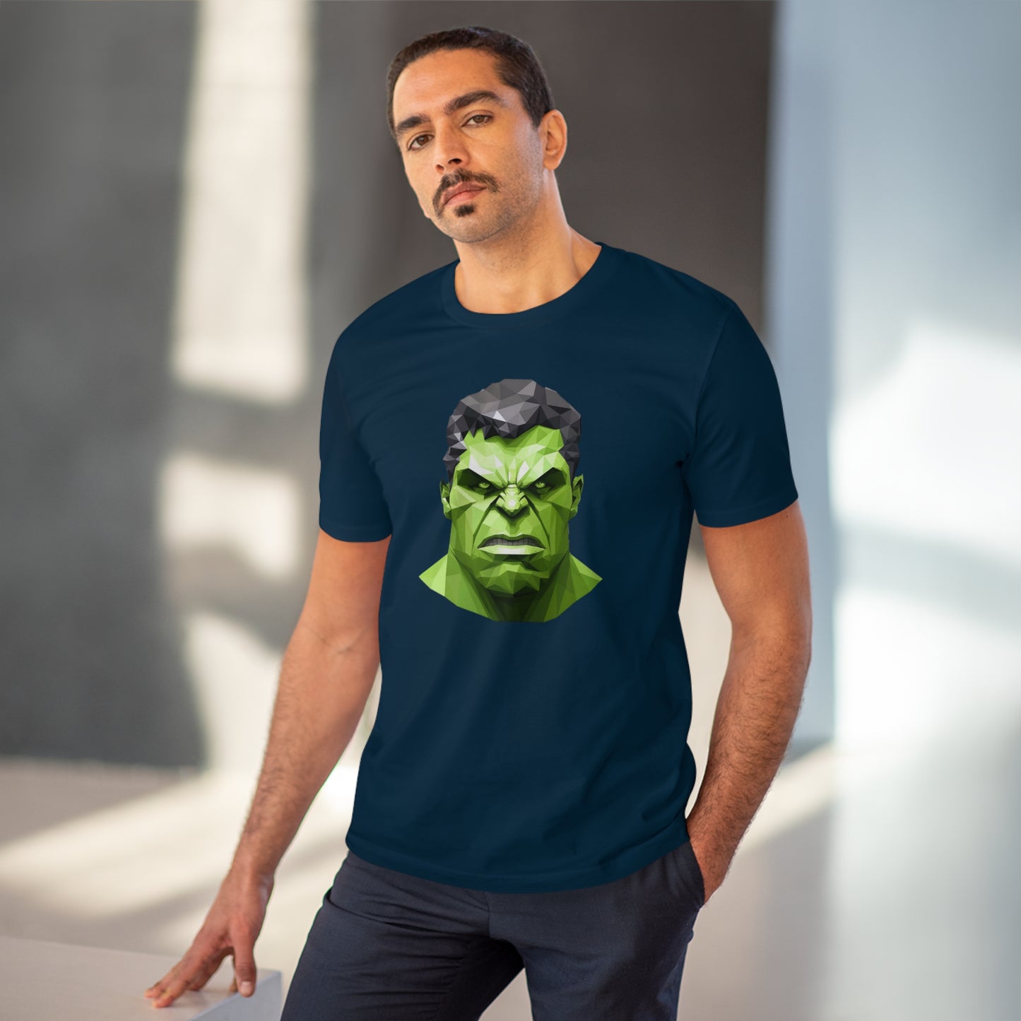 Hulk Polygonal T-Shirt - Unleash the Power Within