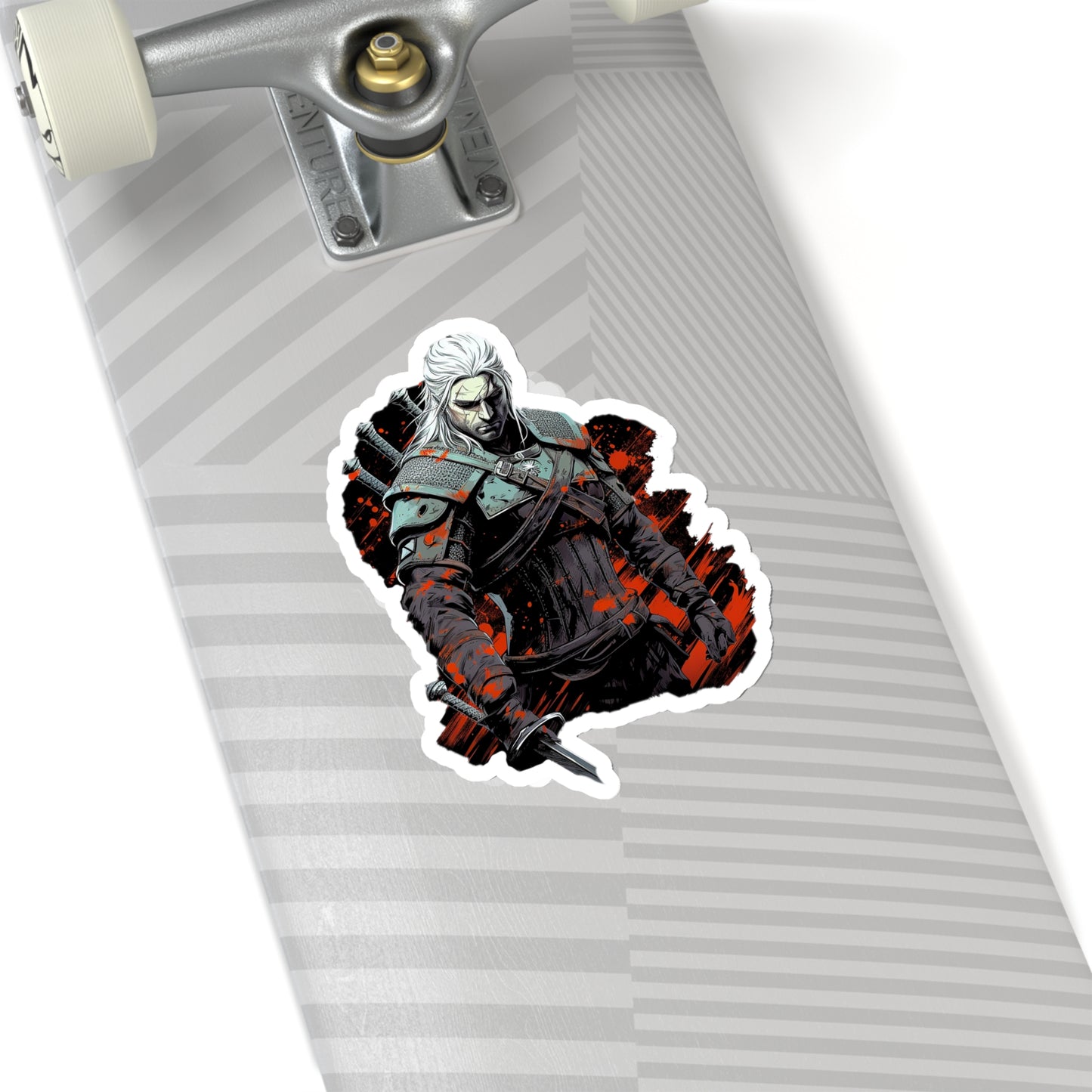 The Witcher Sticker - Add Some Unique and Artistic Style to Your Tech