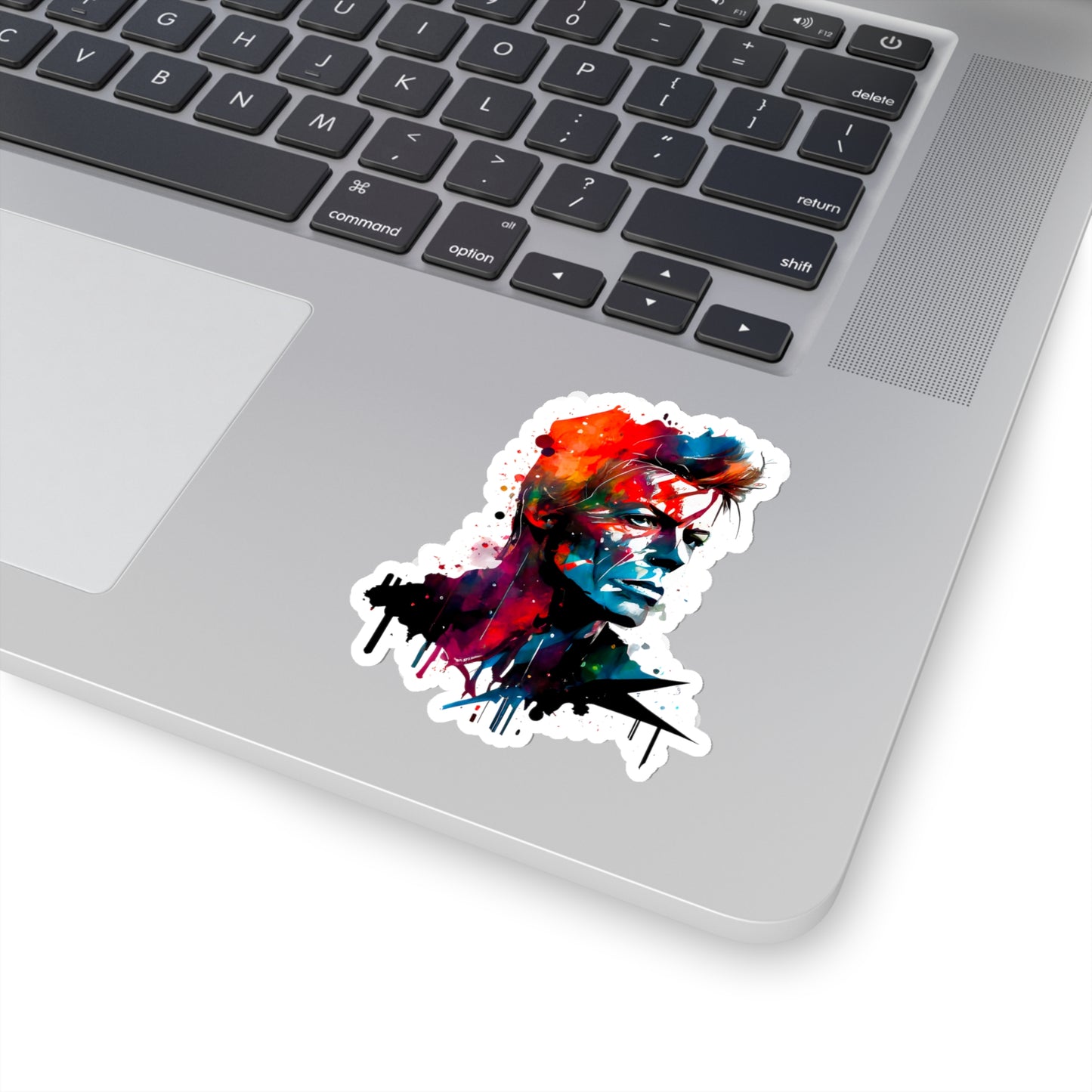 David Bowie Sticker - Add Some Iconic and Colorful Style to Your Tech