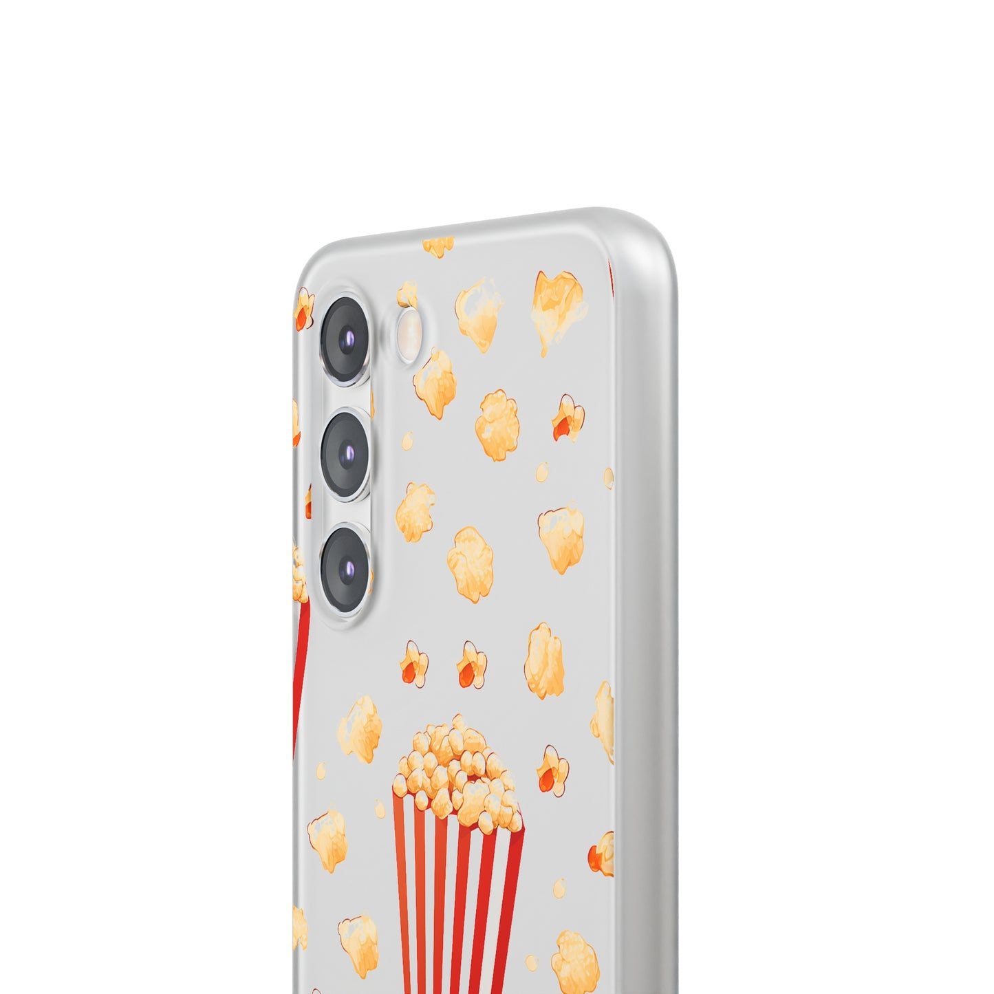 Popcorn Transparent Flexi Phone Case