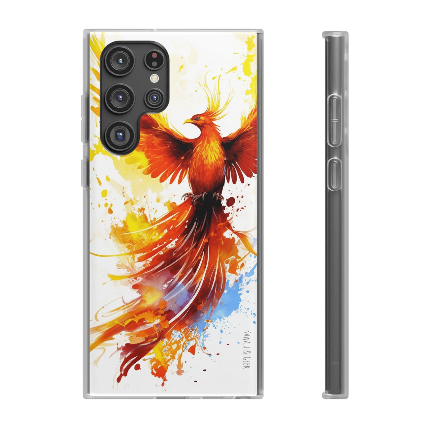 Phoenix Flexi Phone Case - Embrace the Symbol of Rebirth in Style