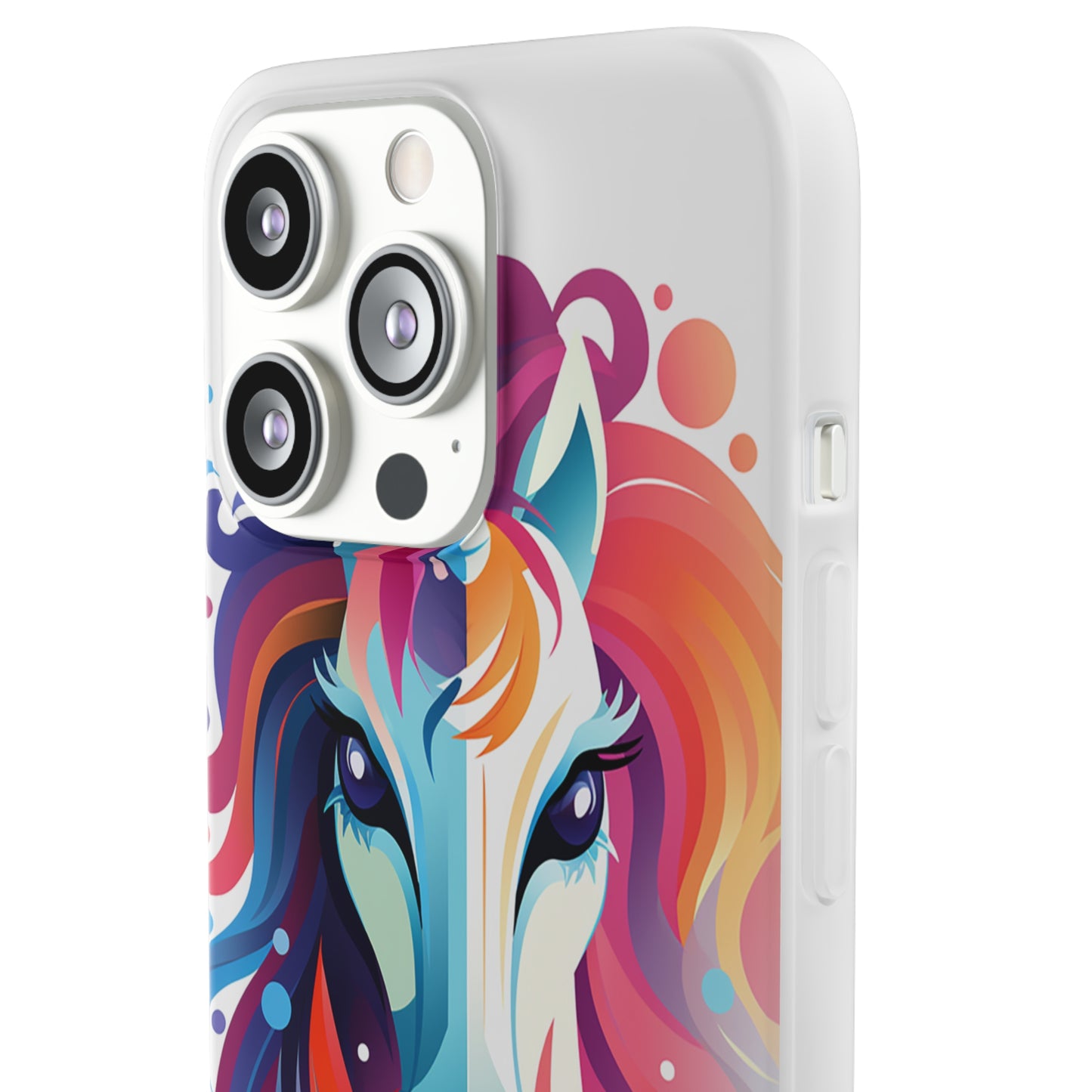 Ink Unicorn Flexi Transparent Phone Case