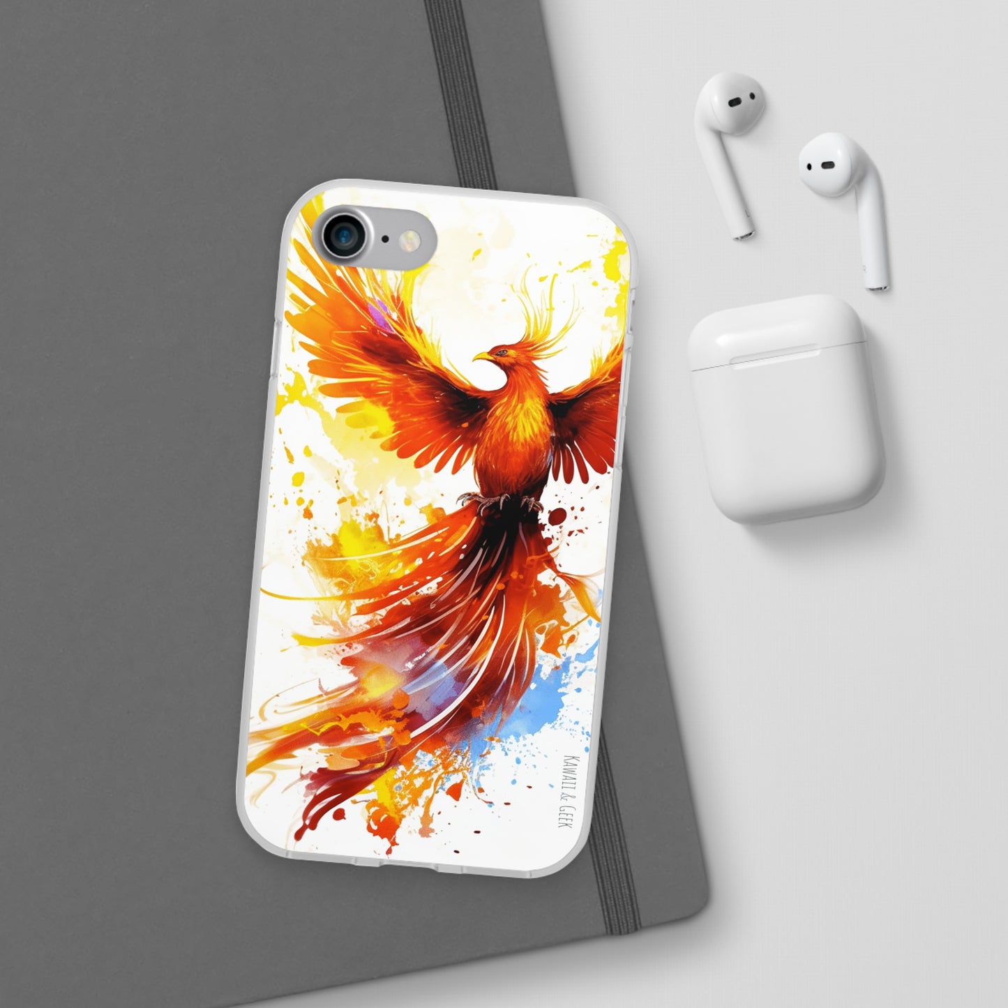 Phoenix Flexi Phone Case - Embrace the Symbol of Rebirth in Style