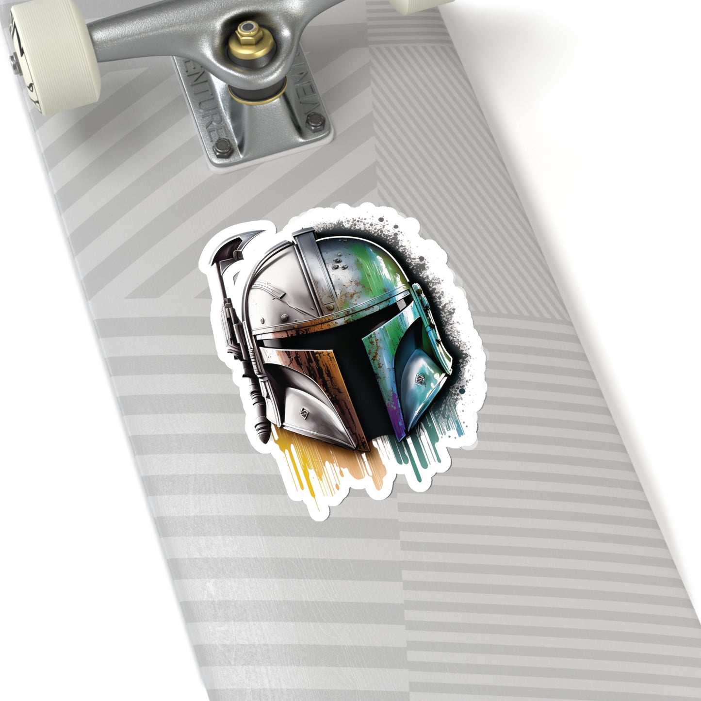 The Mandalorian Sticker - Add Some Epic and Unique Style to Your Tech - Star Wars