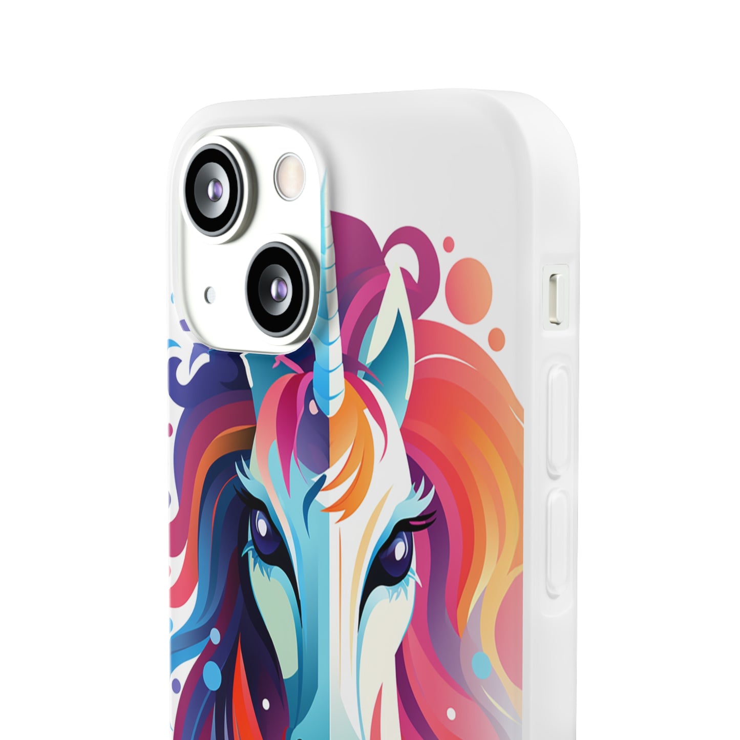 Ink Unicorn Flexi Transparent Phone Case