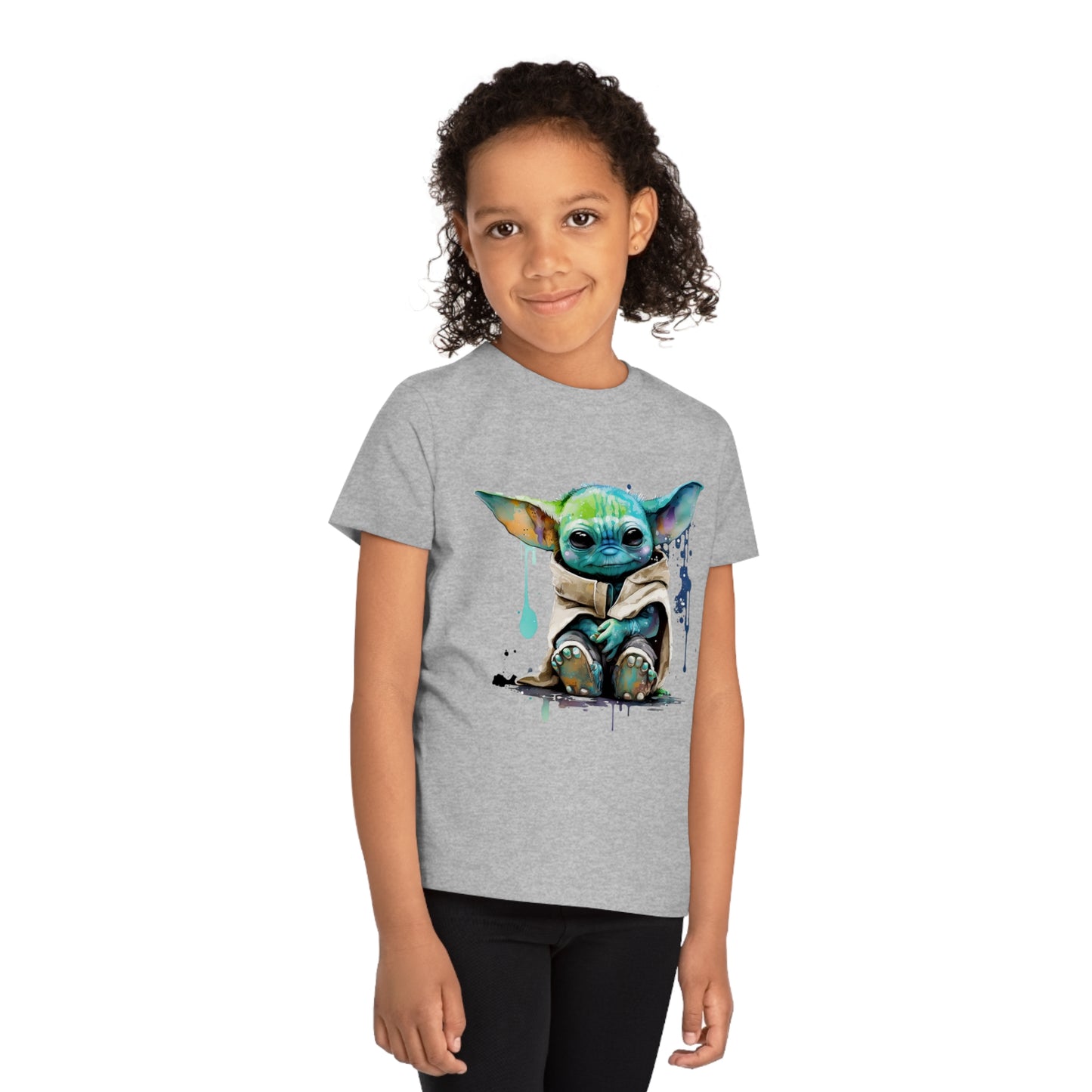 Baby Yoda Kids T-Shirt - Embrace Cuteness and Eco-Friendly Fashion