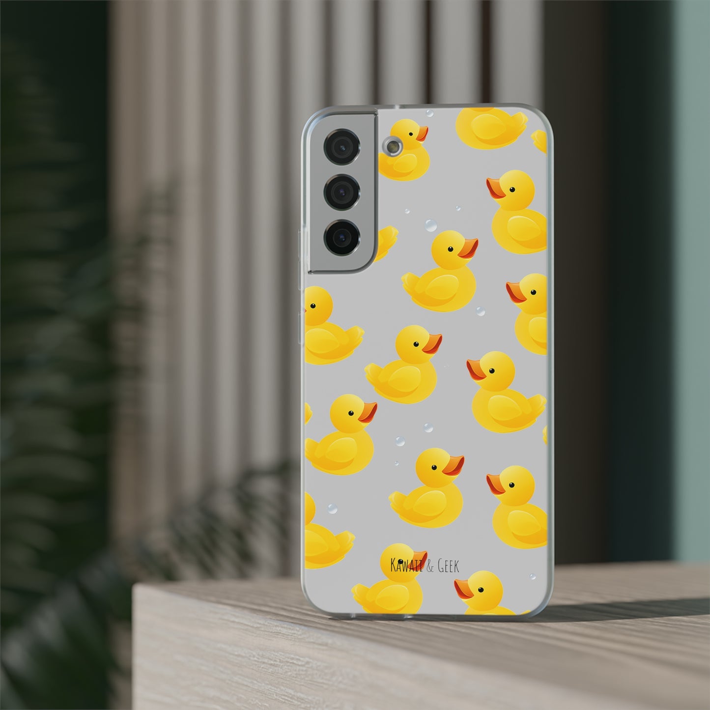 Vibrant Yellow Duck Flexi Phone Case