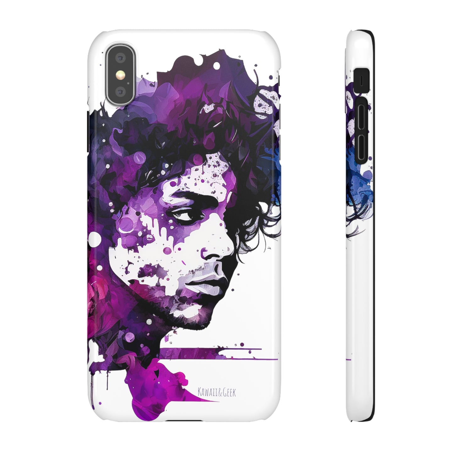 Prince aka Love Symbol Watercolor Purple Rain Phone Case - Add Some Iconic and Stylish Protection to Your Device