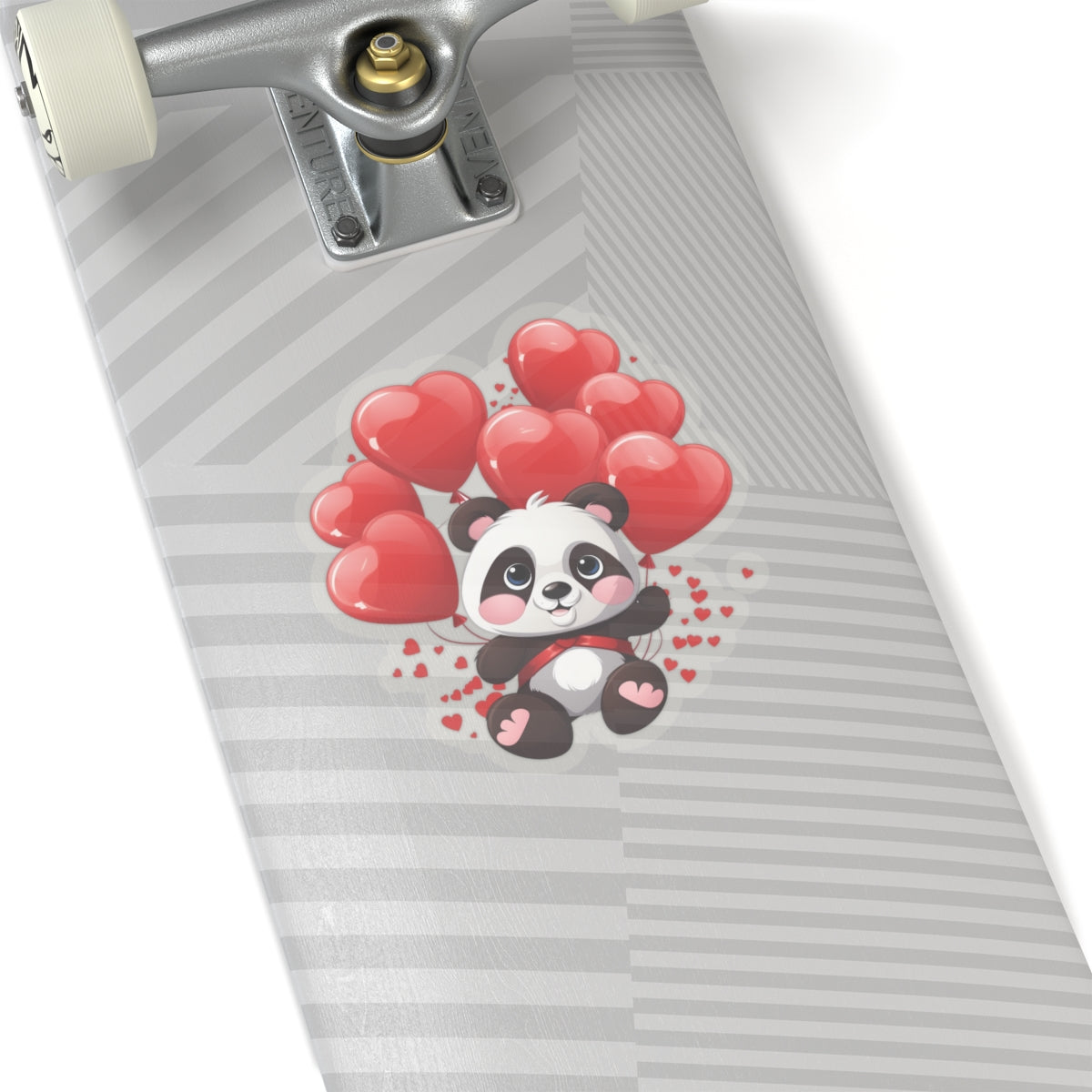 Cute Panda Heart Balloons Sticker - Spread Love and Cuteness with This Adorable Sticker - Valentine's Day