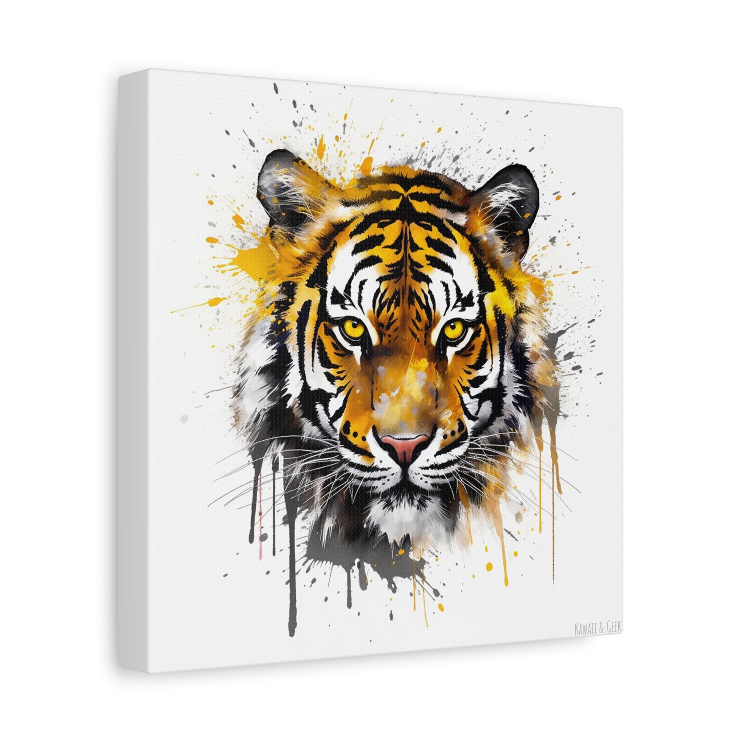 Fearless Tiger Canvas - Embrace the Majestic Power of Nature