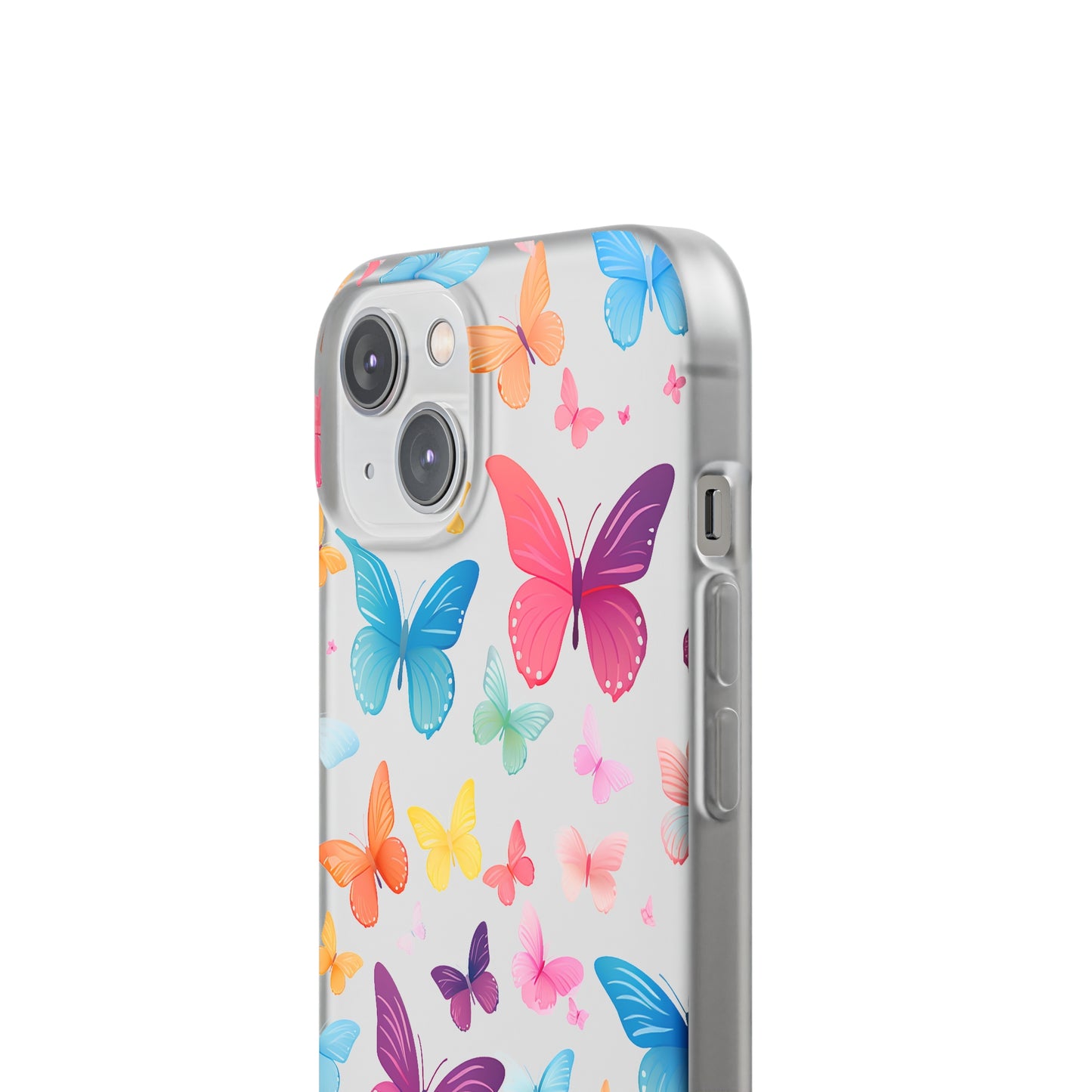 Charming Butterflies Flexi Transparent Phone Case