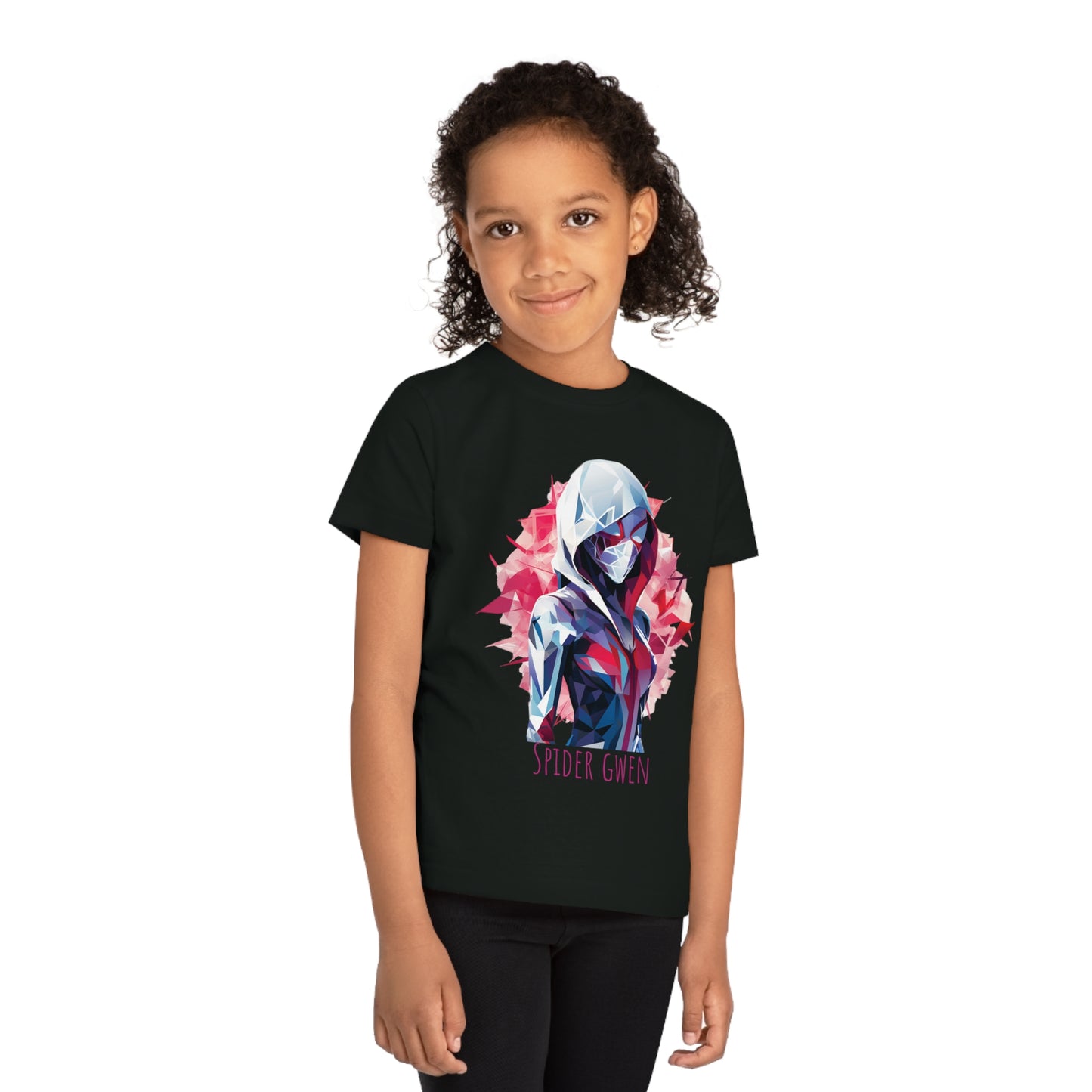 Spider Gwen Kids T-Shirt - Unleash Superhero Style with Eco-Friendly Fashion