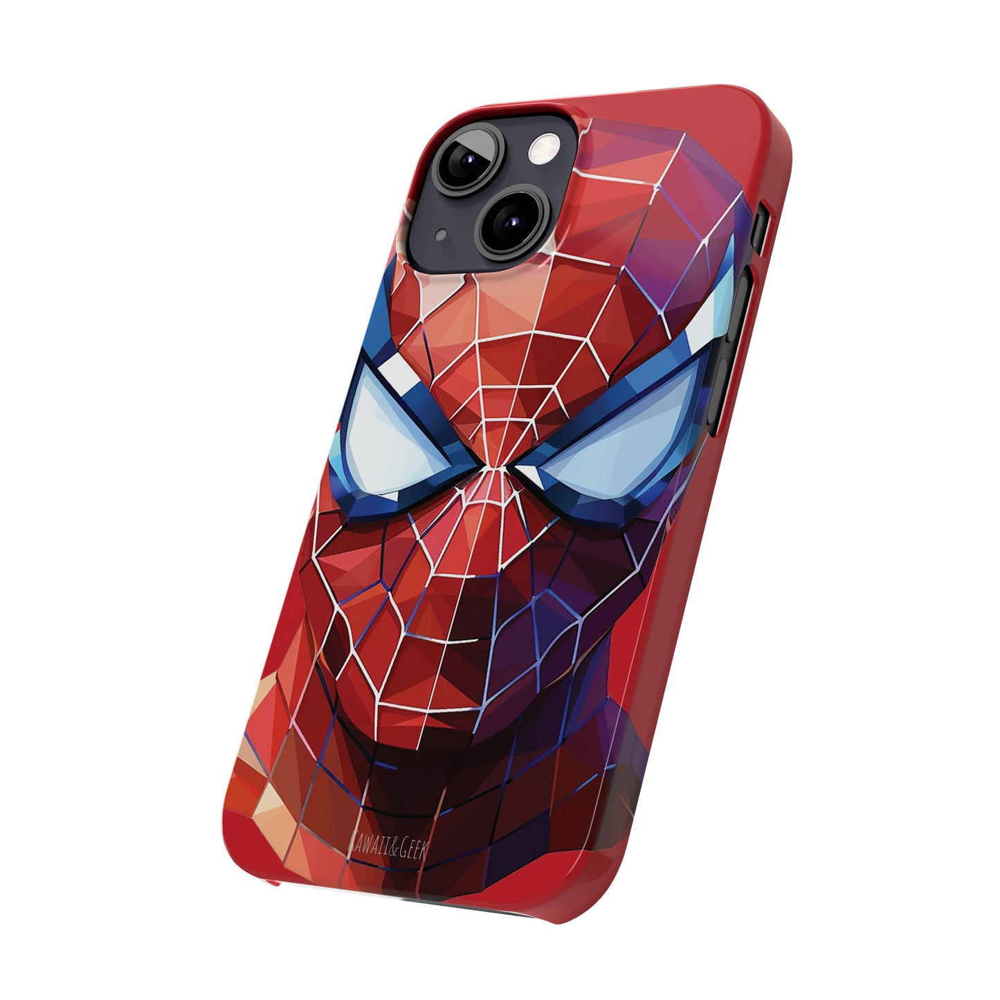 Spider-Man Slim Phone Case iPhone 15 compatible - Embrace Web-Slinging Style - Avengers