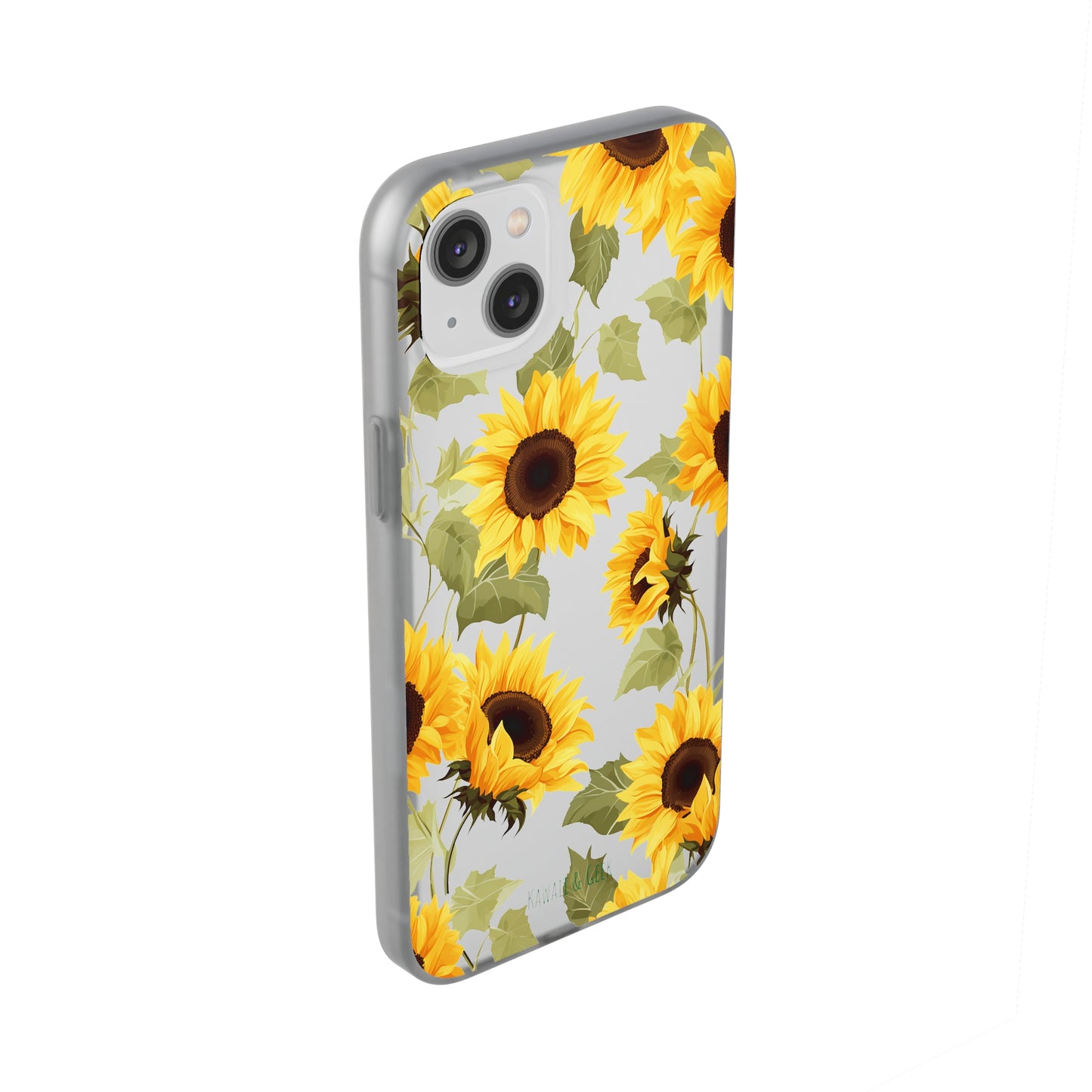 Sunflowers Flexi and semi Transparent Phone Case