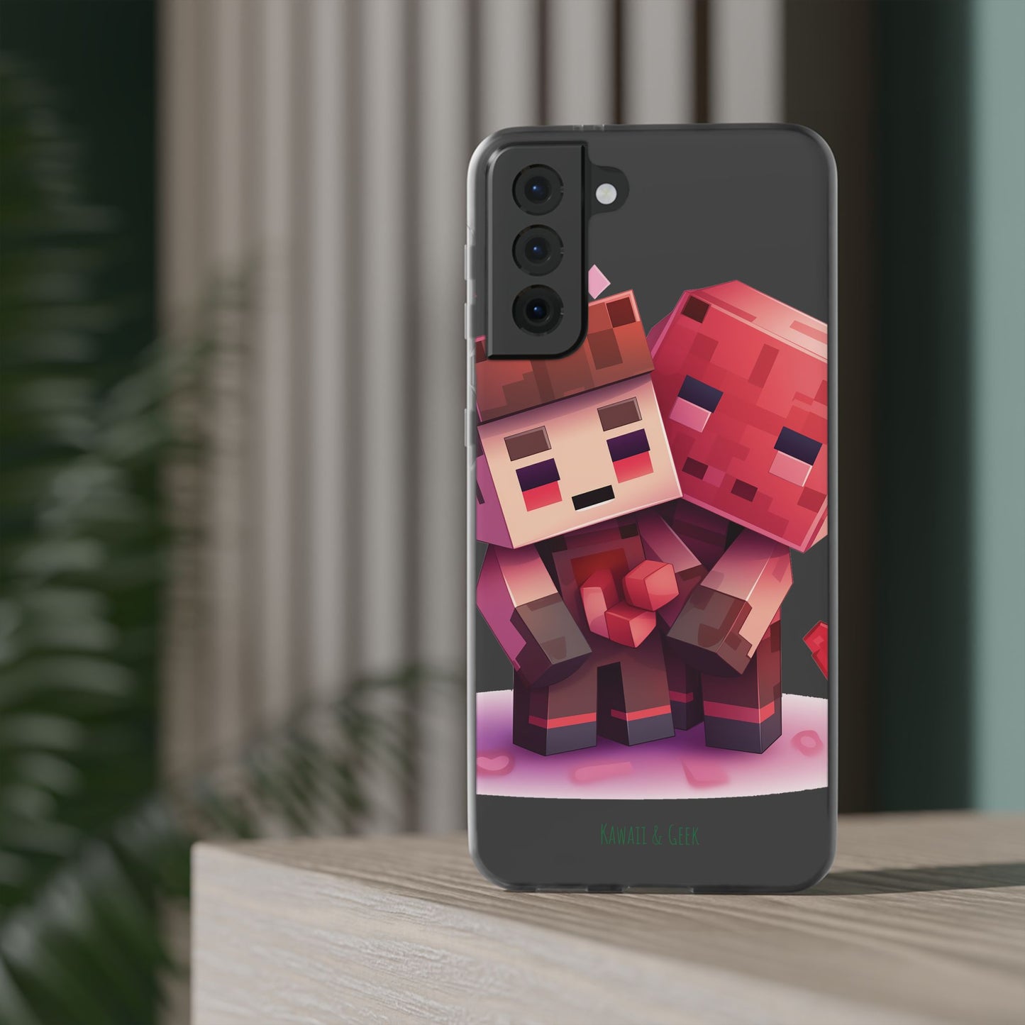Phone Case - Lovers Minecraft Inspired Design
