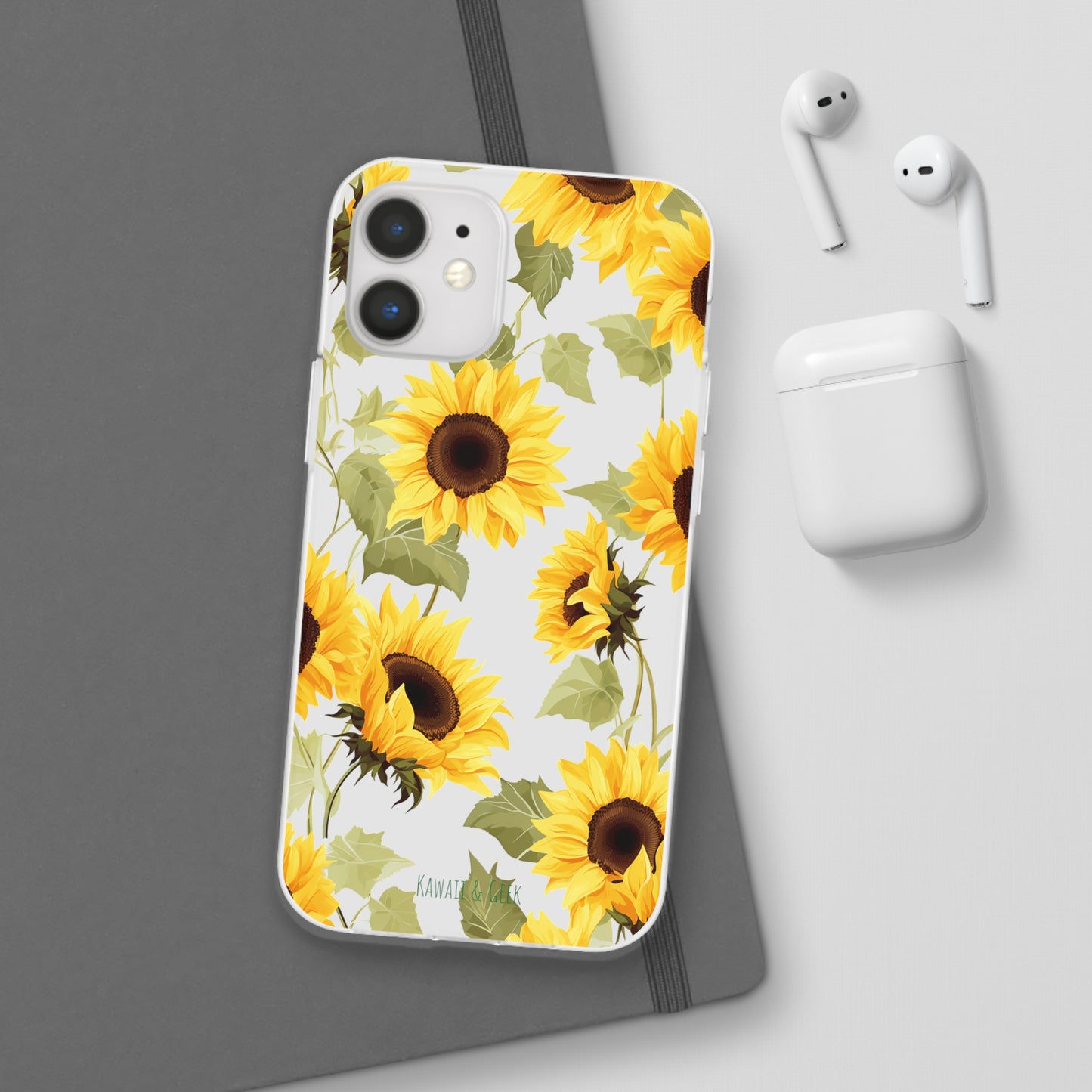 Sunflowers Flexi and semi Transparent Phone Case