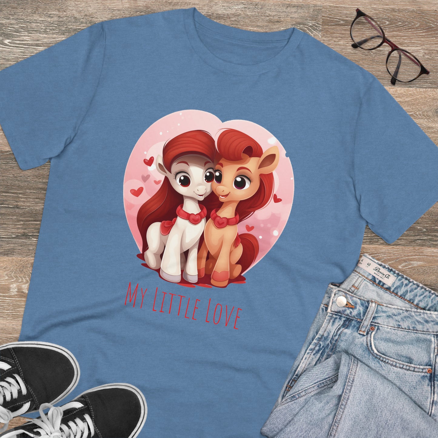 Eco-Friendly My Little Pony-Style Couple T-shirt - Valentine's Special