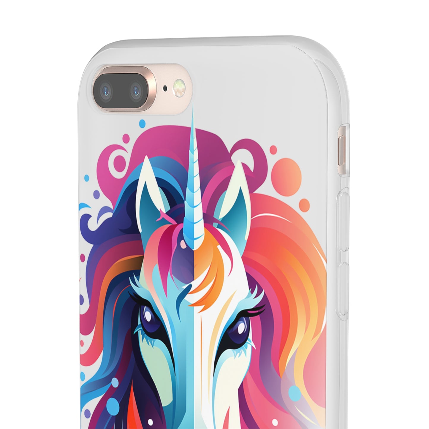 Ink Unicorn Flexi Transparent Phone Case