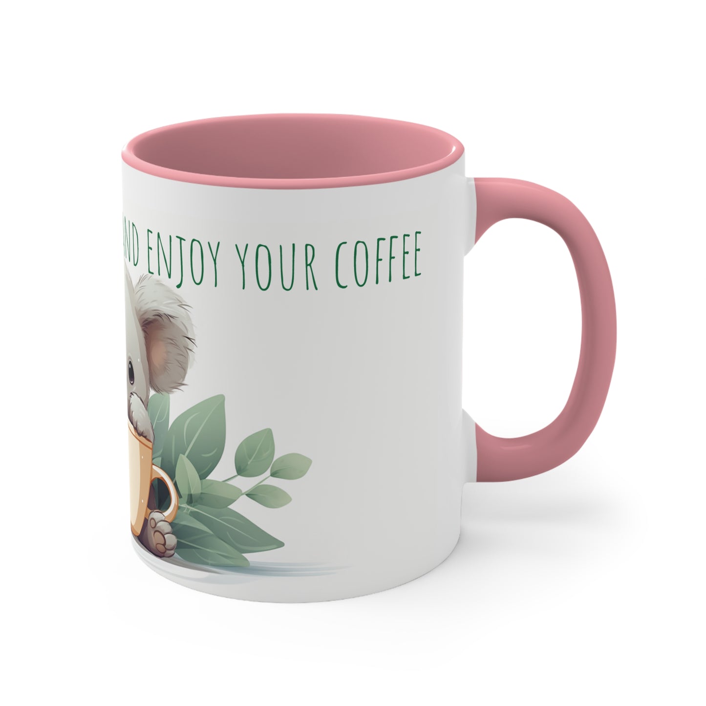 Relaxing Cute Koala Coffee Mug: Take a Break and Enjoy