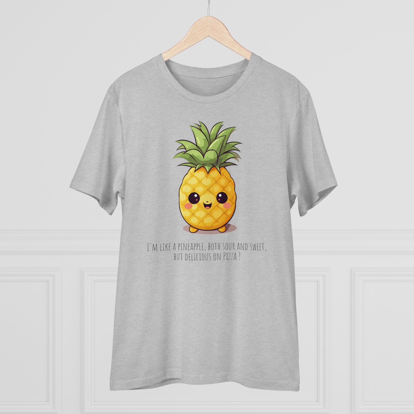 Eco-Friendly Pineapple T-Shirt with a Sweet & Sassy Slogan