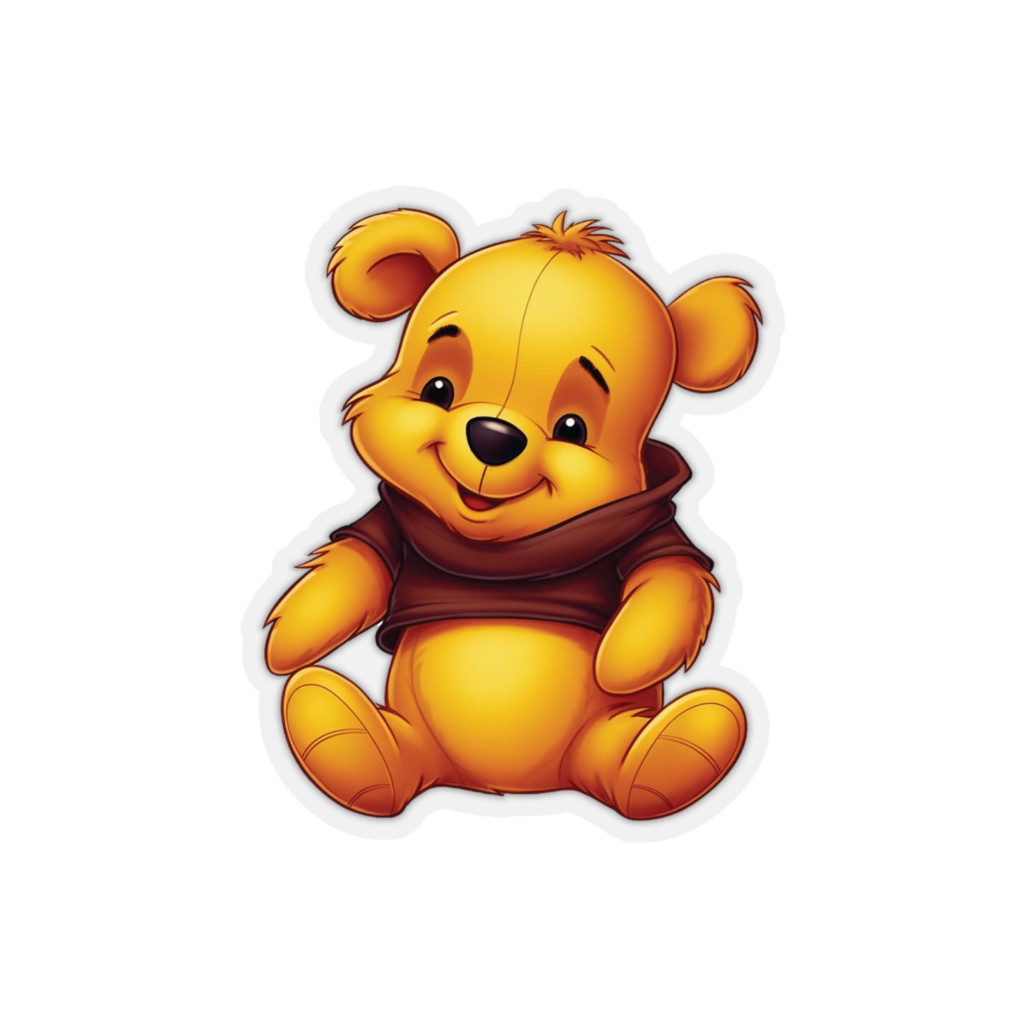 Winnie the Pooh Sticker - Embrace the Hundred Acre Cuteness