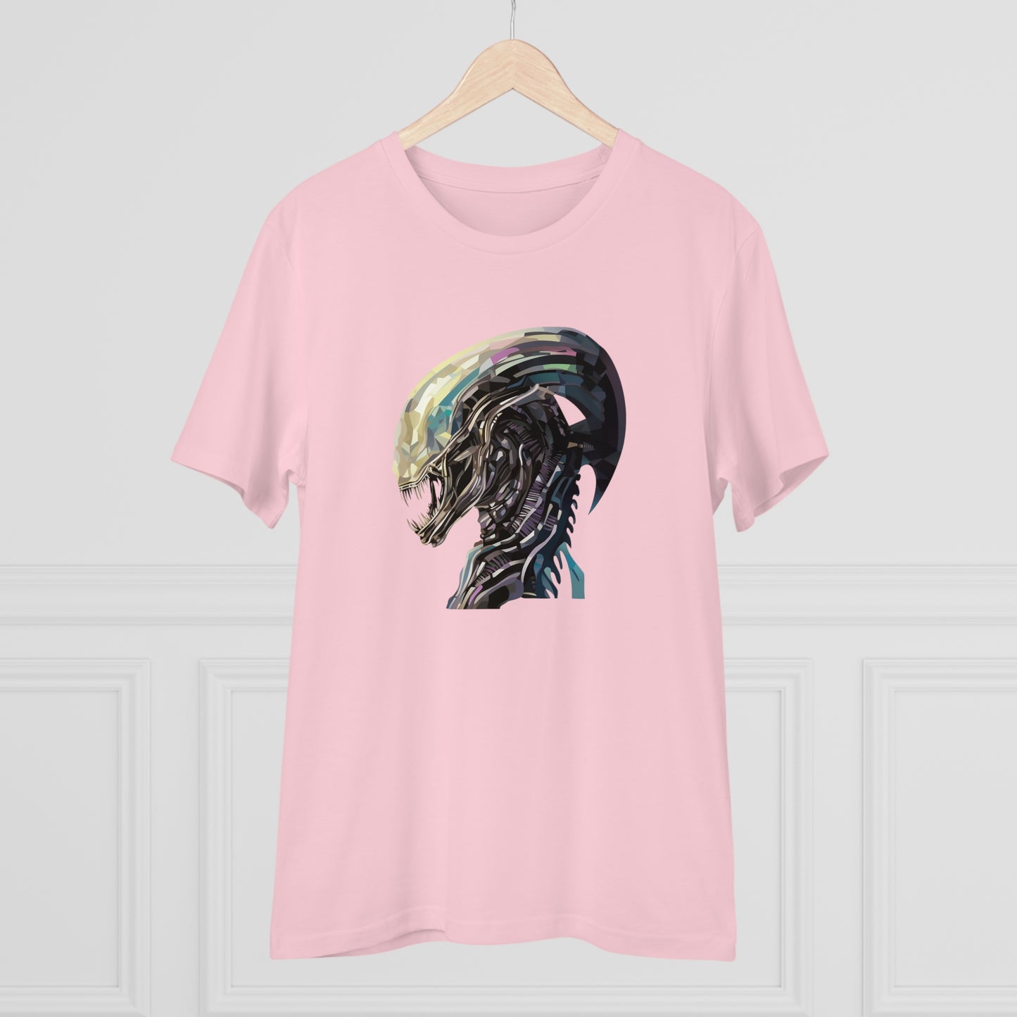 Alien Xenomorph PolygonalT-Shirt - Embrace Otherworldly Fashion