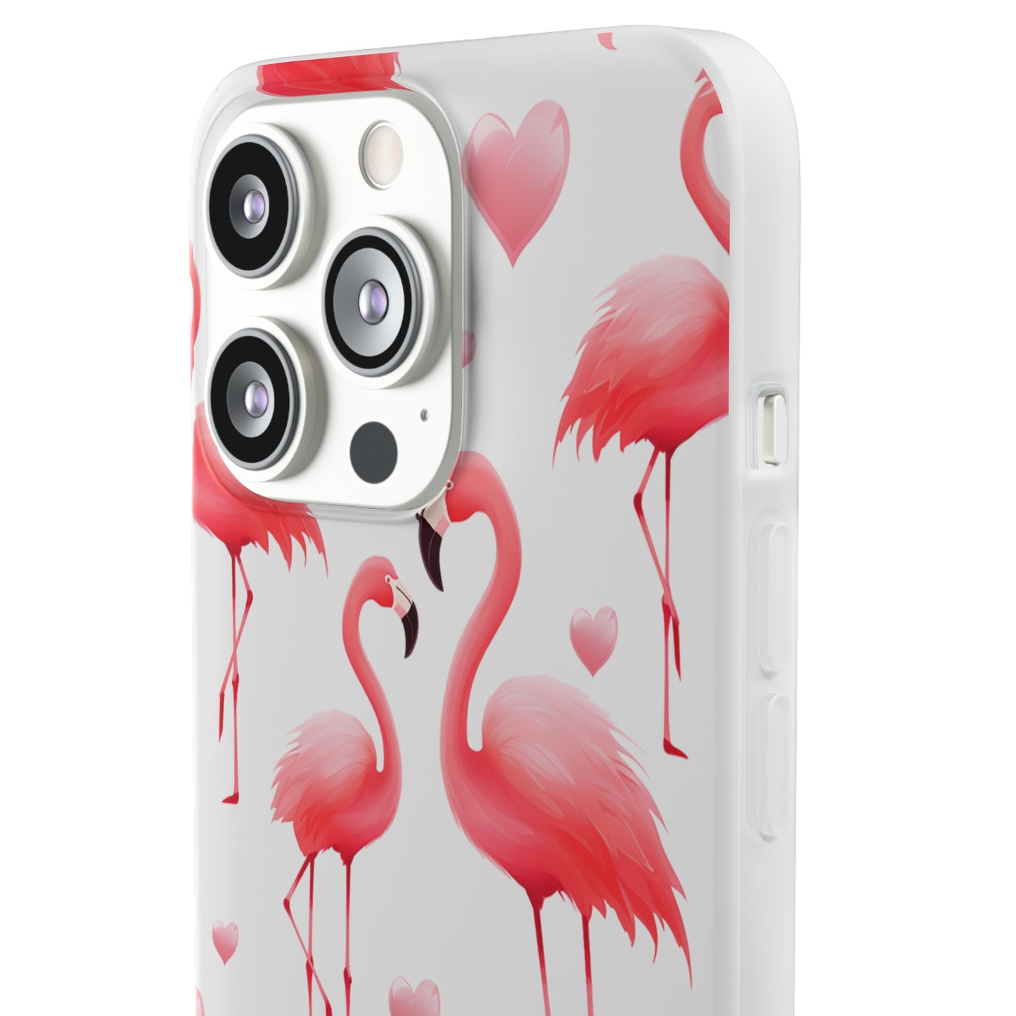 Pink Flamingo Elegance Flexi Phone case